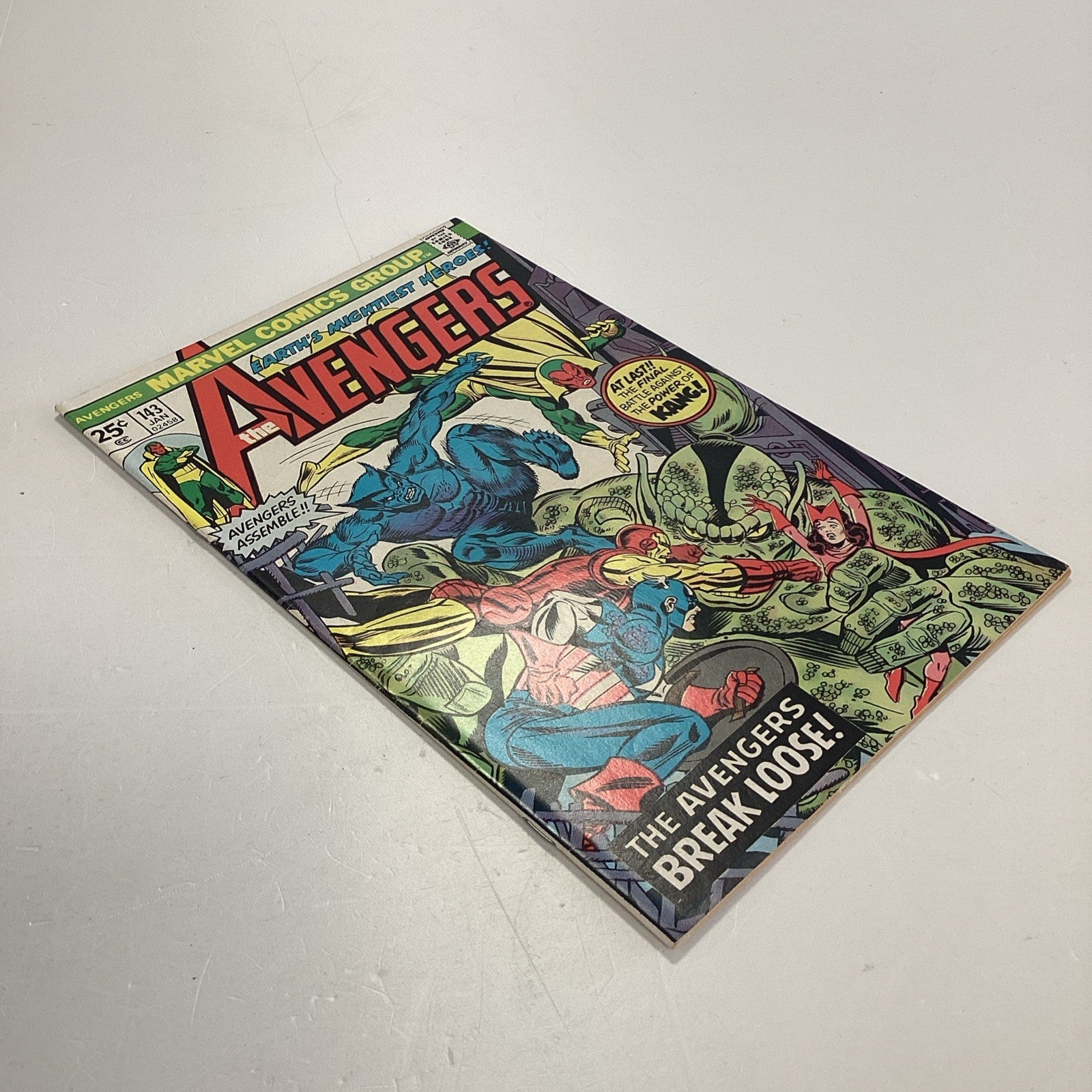 Avengers #143 1976 FN3