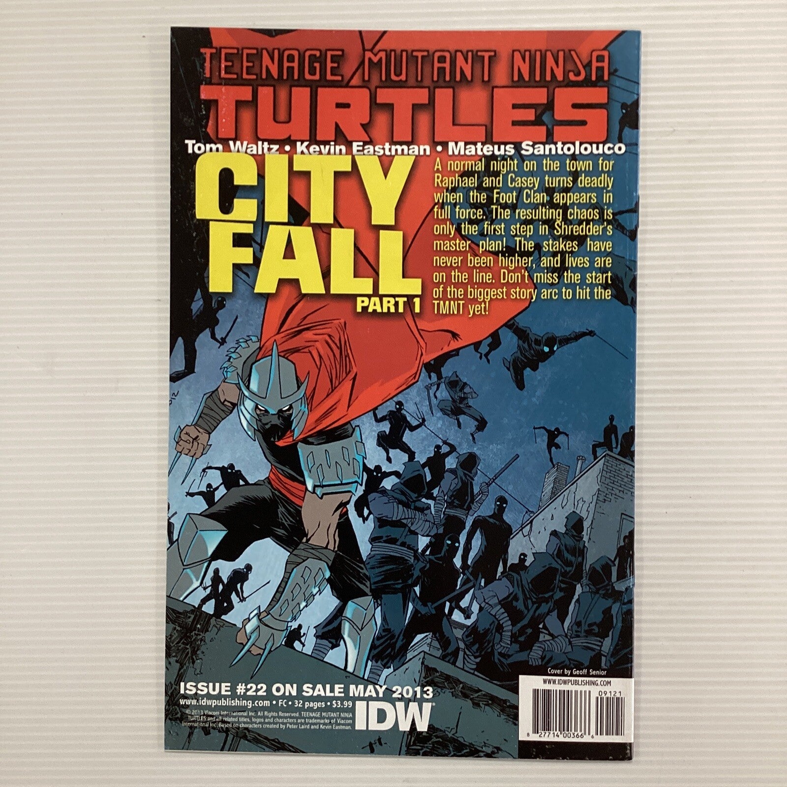 Transformers #91 2013 VF/NM RI Var signed 'To Gareth" Simon Furman Geoff Senior9