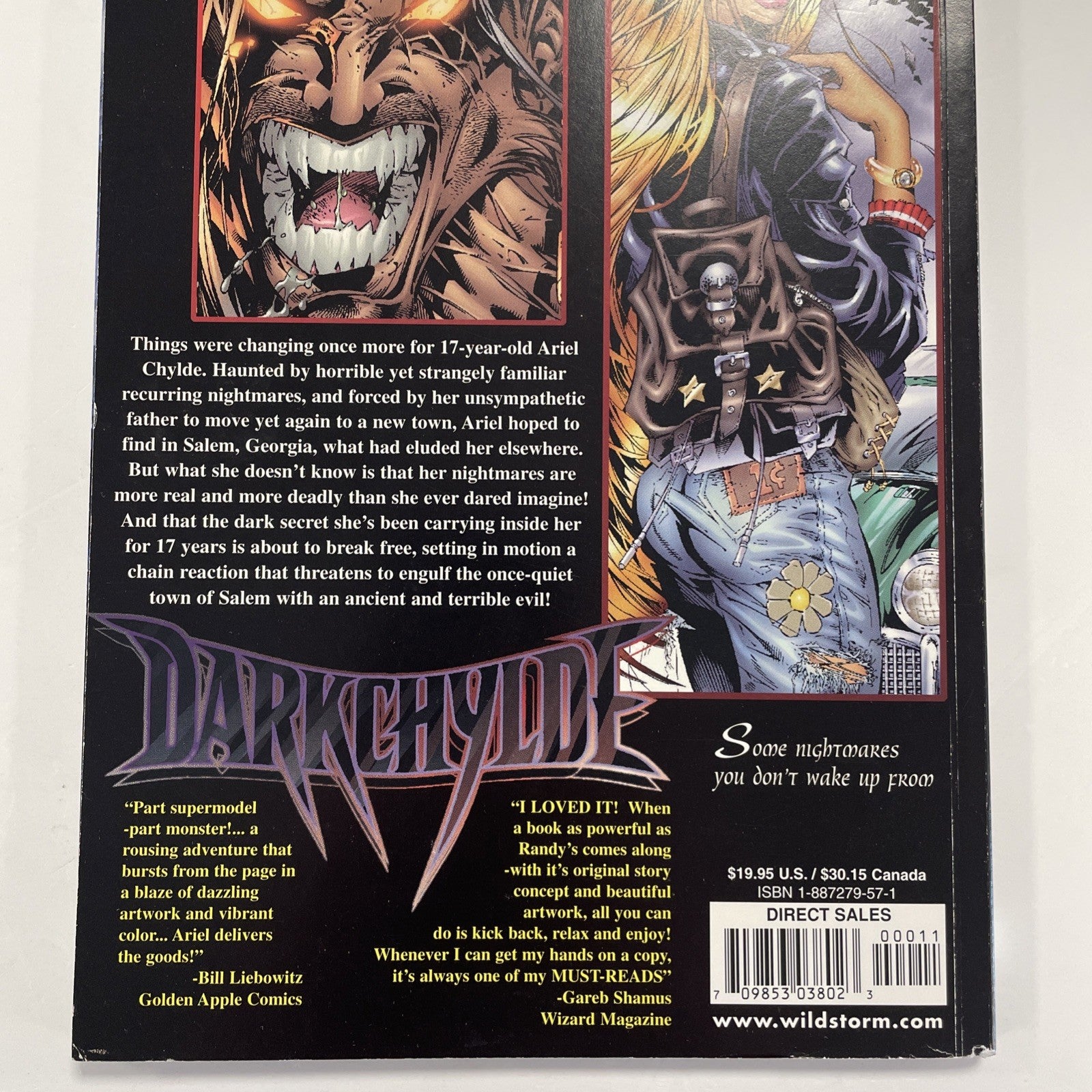 Darkchylde The Descent 1998 TPB Image Homage Canada6