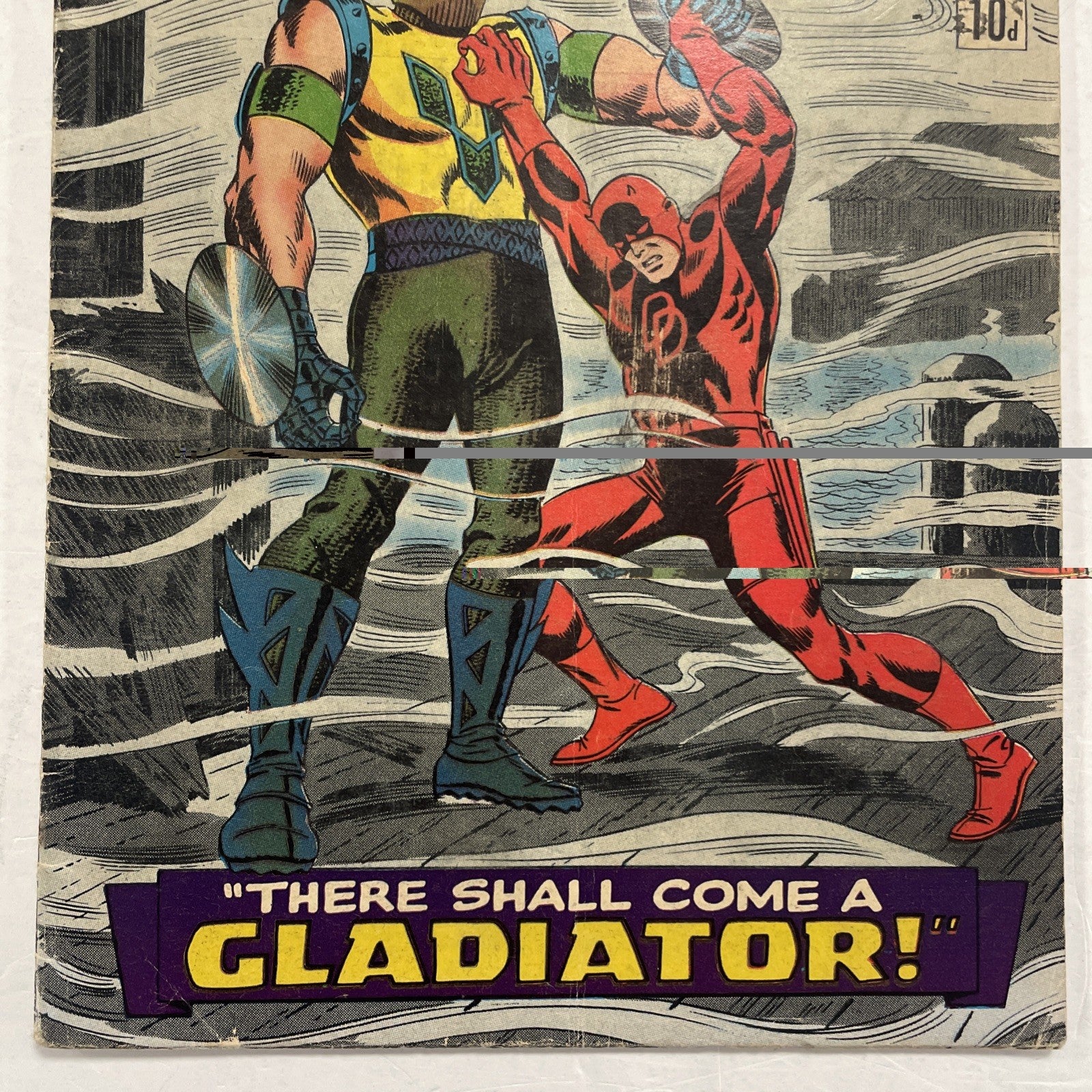 Daredevil #18 1966 VG First Appearance Of The Gladiator Pence Stamp2