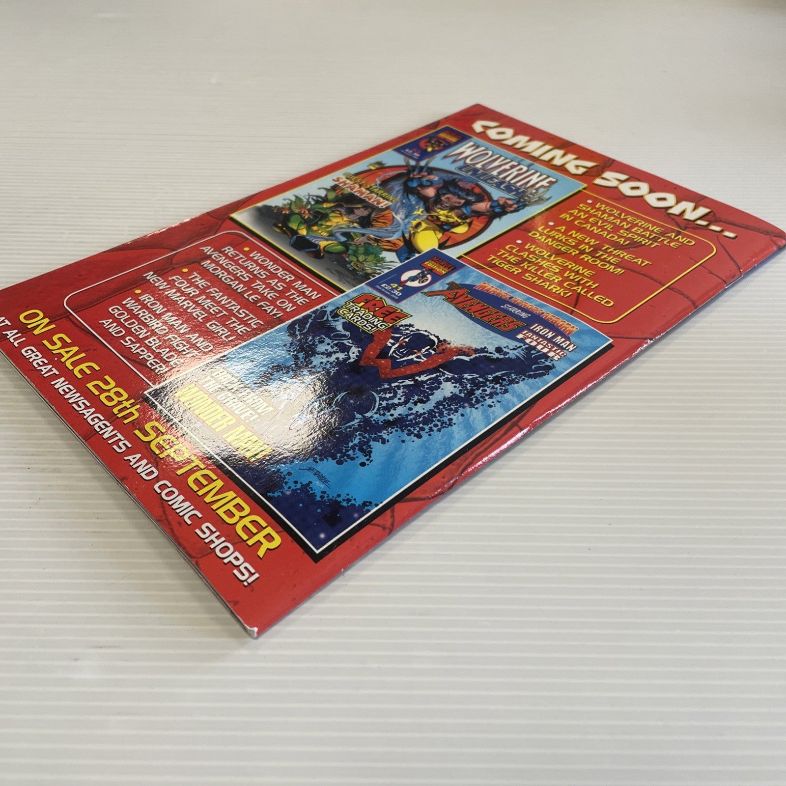 Astonishing Spider-Man #65 2000 VF- UK Marvel Panini Inc. Free Gift Card8