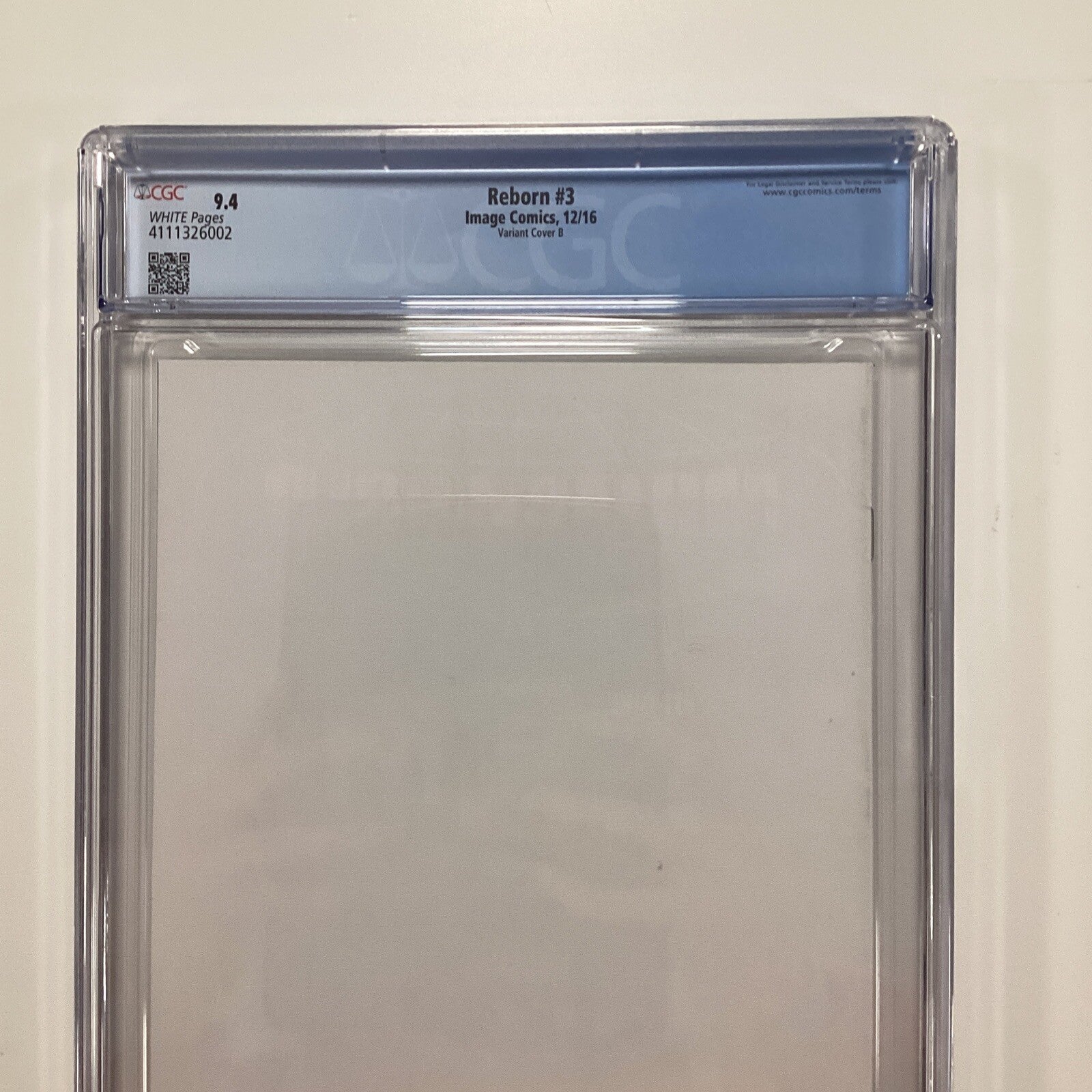 Reborn #3 2017 CGC 9.8 Greg Capullo 1:100 Variant4