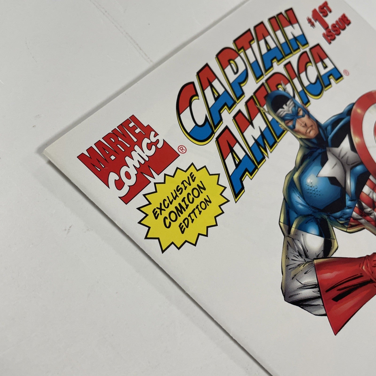 Captain America #1 1996 VF/NM Comicon Exclusive Rob Liefeld Cover5