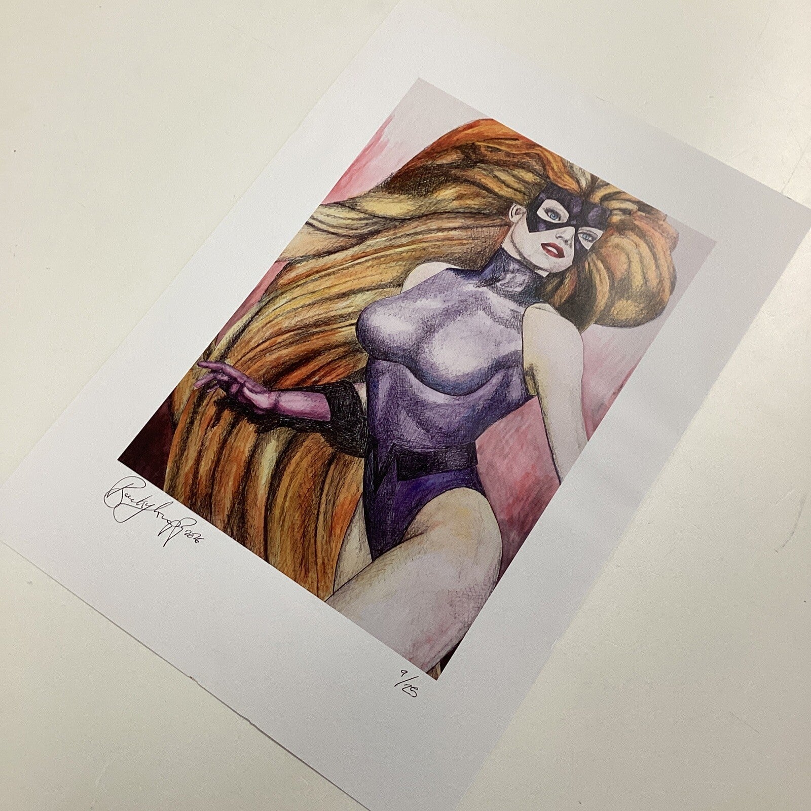 Medusa Signed Art Print by Becky Knapp6