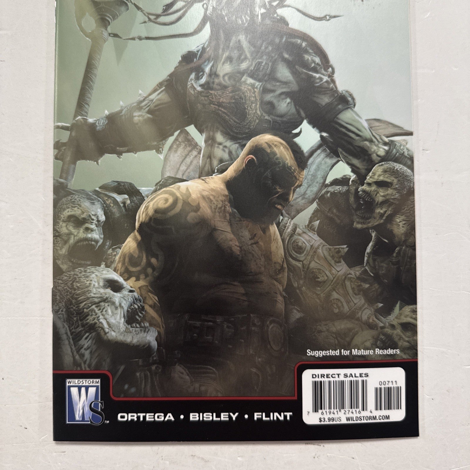 Gears of War #7 2009 NM Wildstorm (2)2