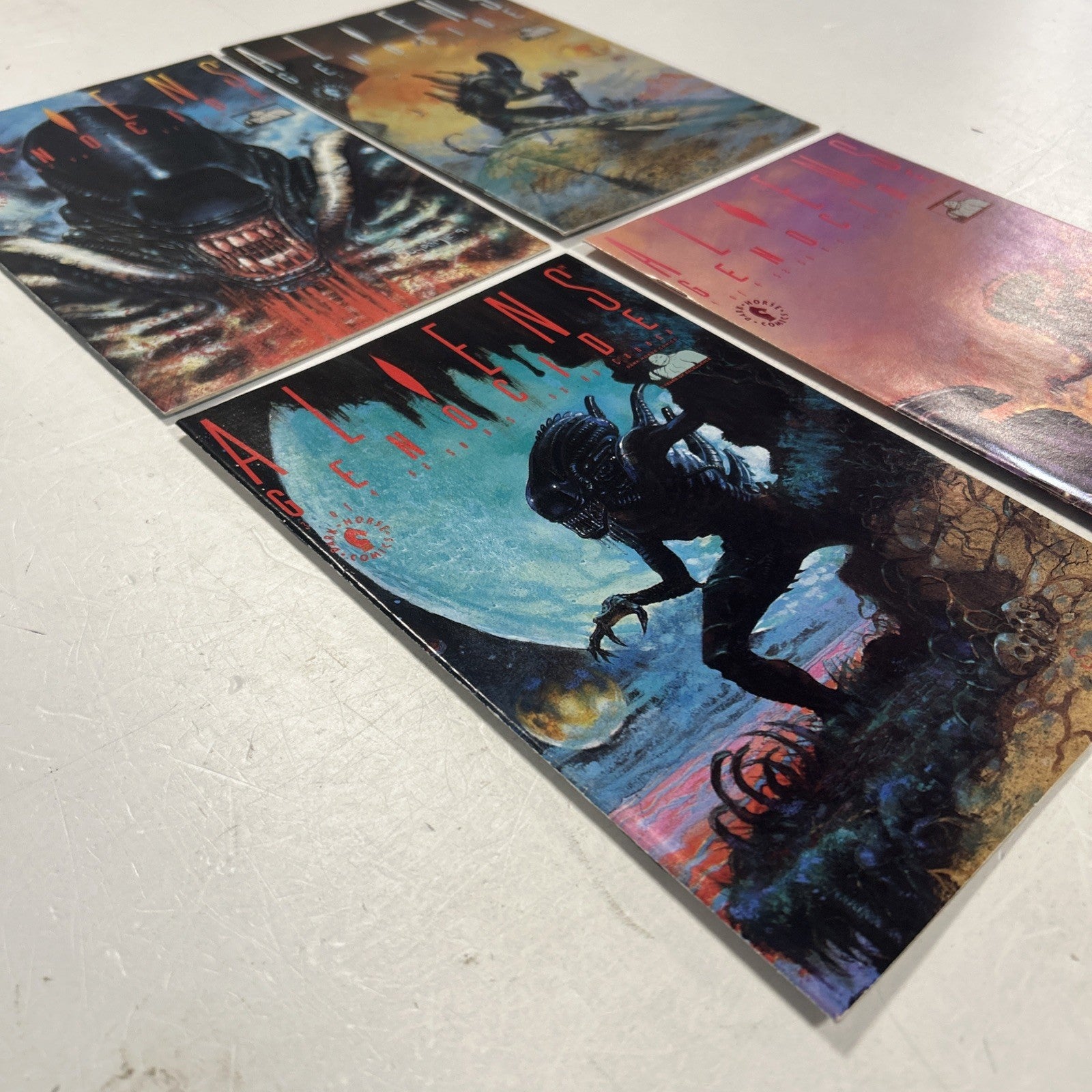 Aliens Genocide #1-4 1991 FN/VF Complete Set Dark Horse Comics5