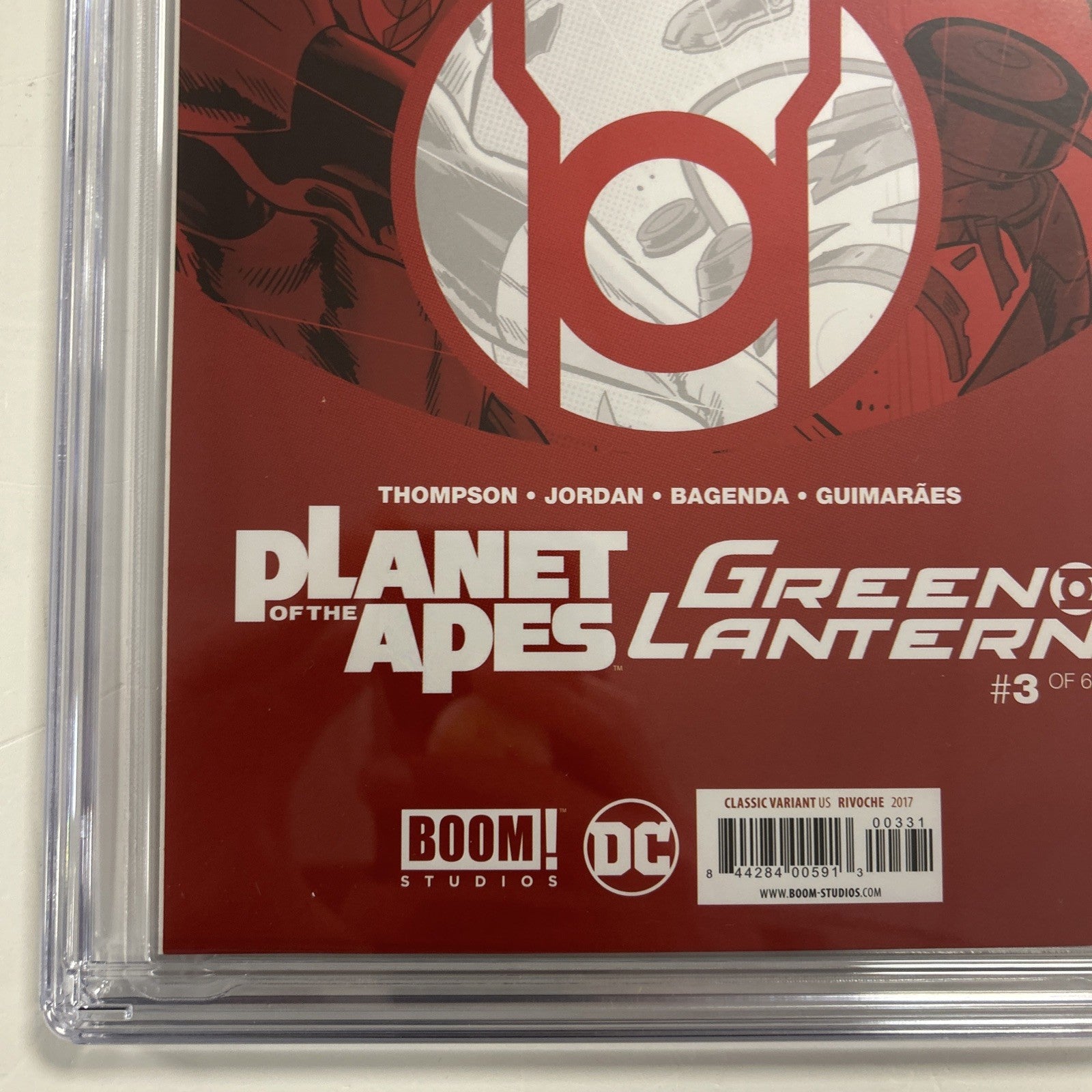 Planet of the Apes/Green Lantern #3 2017 CGC 9.8  Rivoche 1:20 Variant16