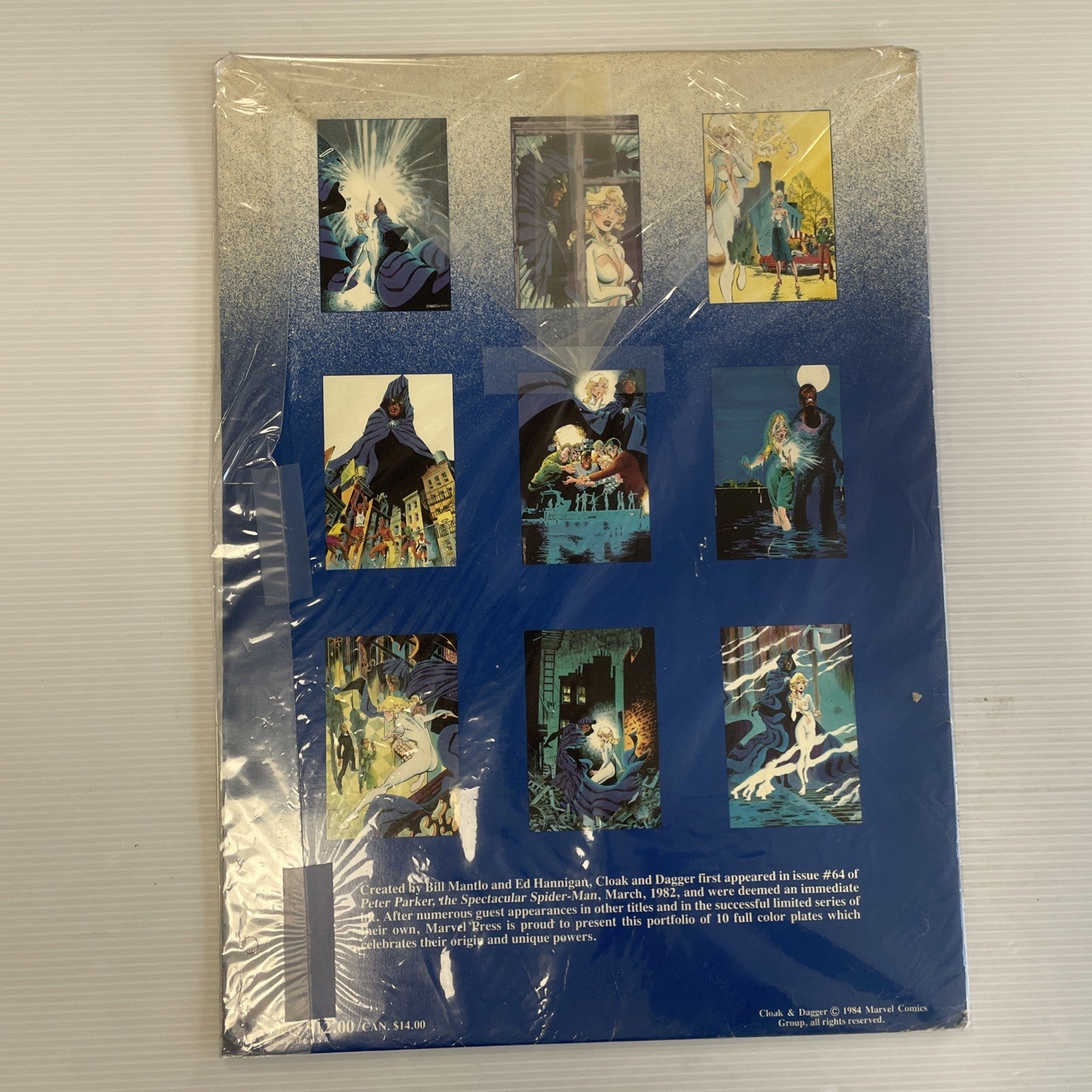 Marvel Press Cloak and Dagger Portfolio Prints 1984 Set 10 Rick Leonardi Art (2)8