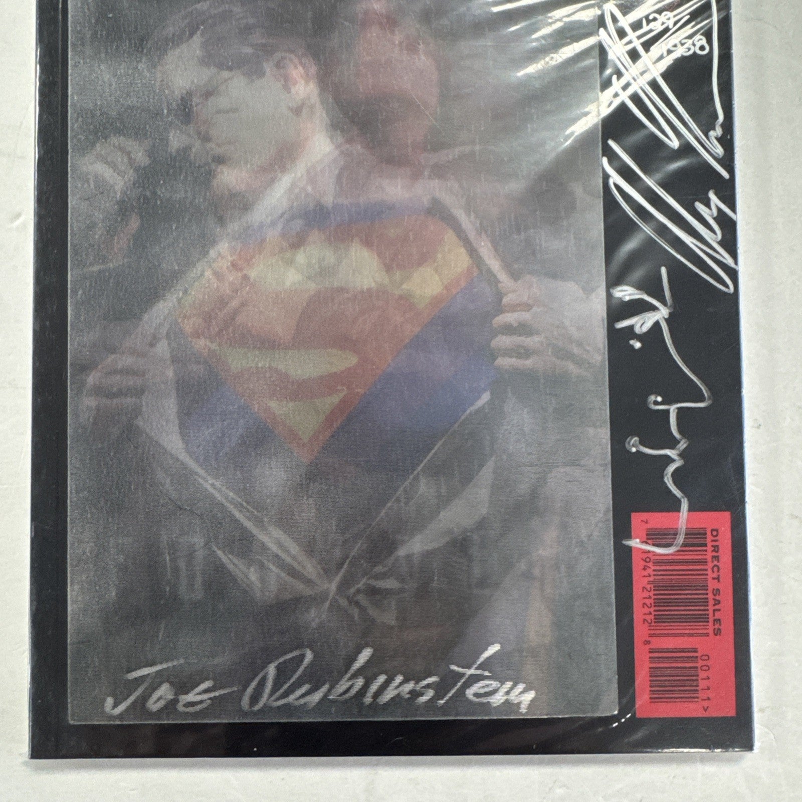 Superman Forever #1 1998 Lenticular Cover Signed Alex Ross2