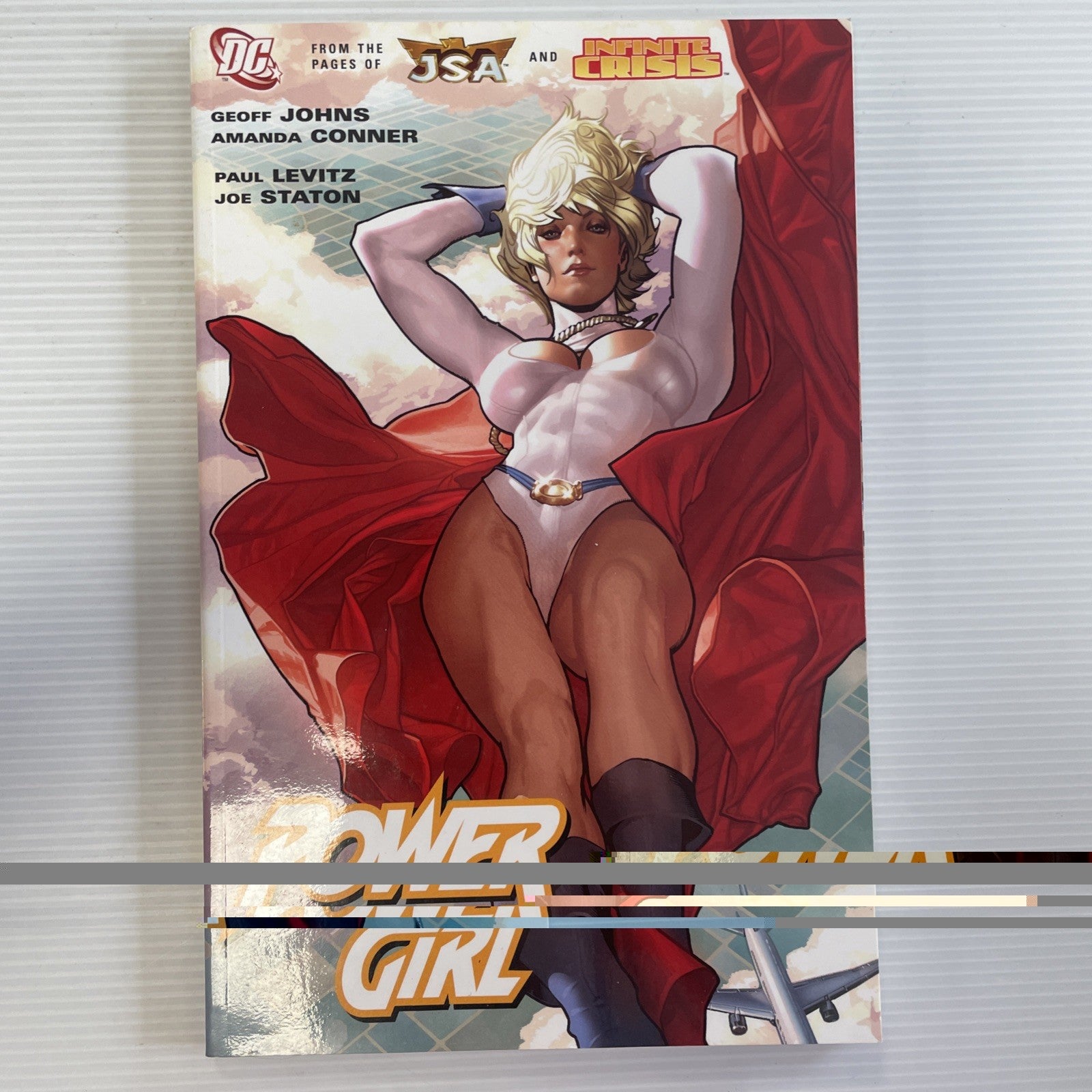 Power Girl 2006 TPB Trade Paperback Graphic Novel Adam Hughes Cover0