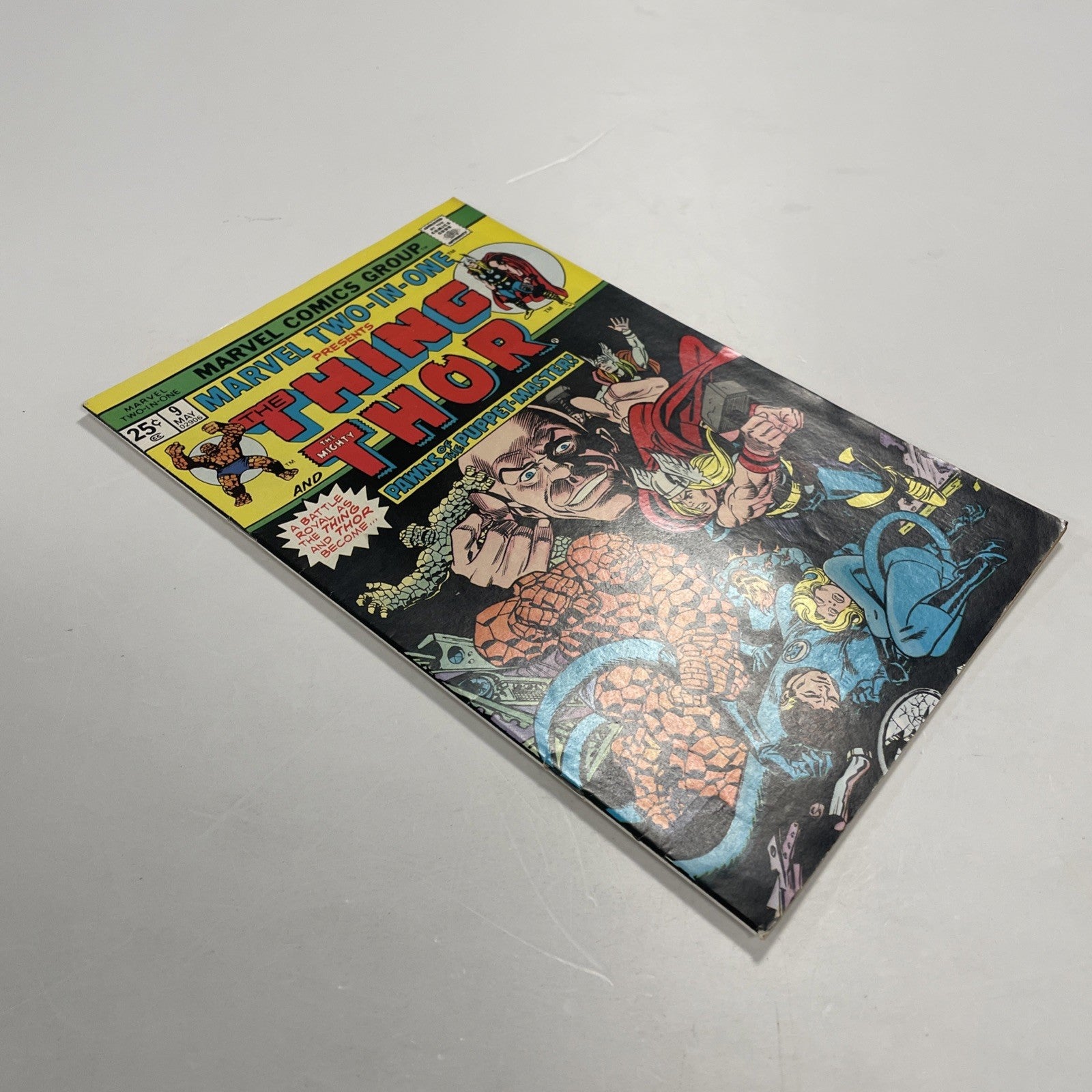 Marvel Two-In-One presents Thing and Thor #9 1975 VF3