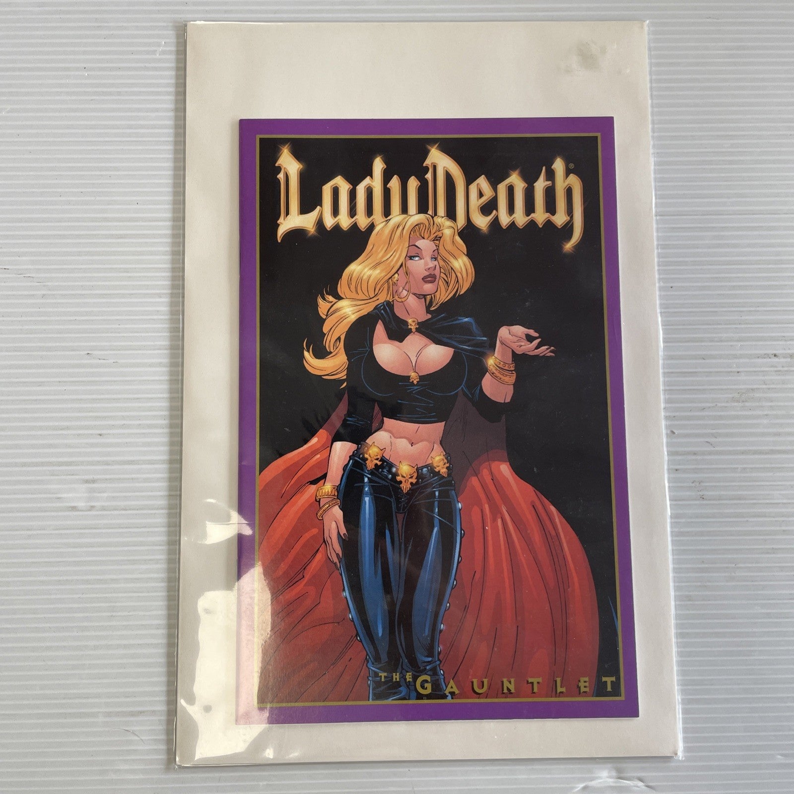 Lady Death The Gauntlet 2002 Ashcan Edition #1 Limited/2000 Dynamic Forces CoA0