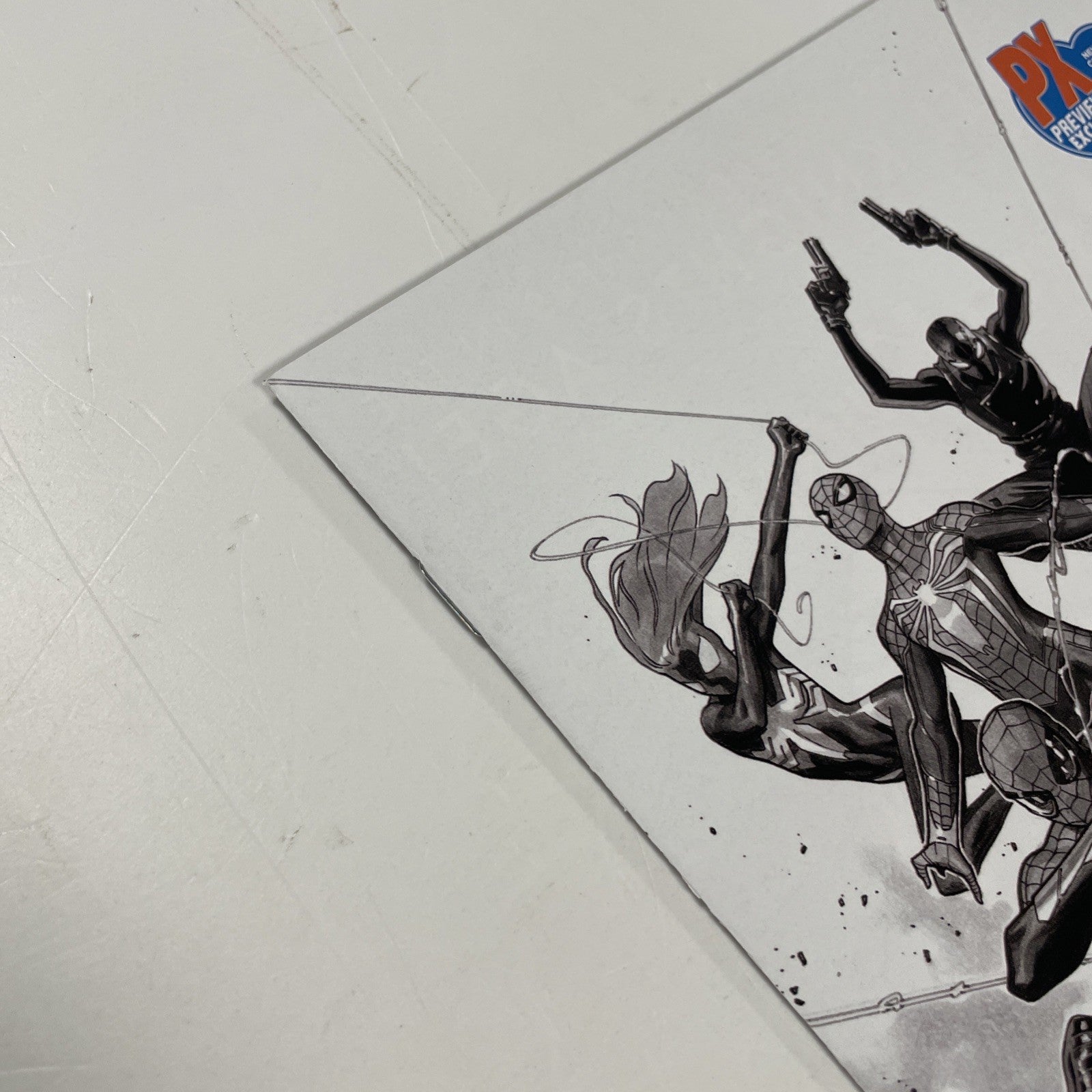 Spider-geddon #1 2018 NM Molina NYCC PX Previews Variant5