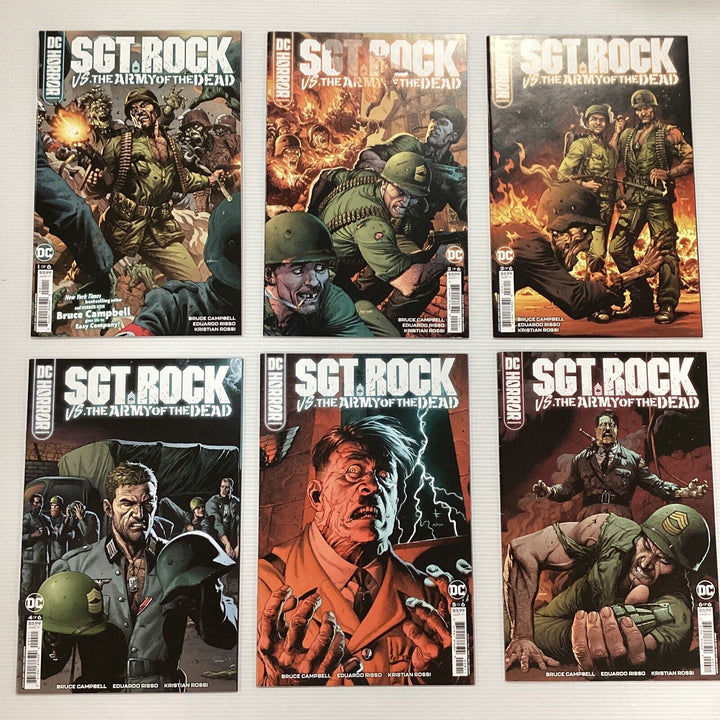 Sgt. Rock Vs. Army Of The Dead #1-6 2022 NM Complete