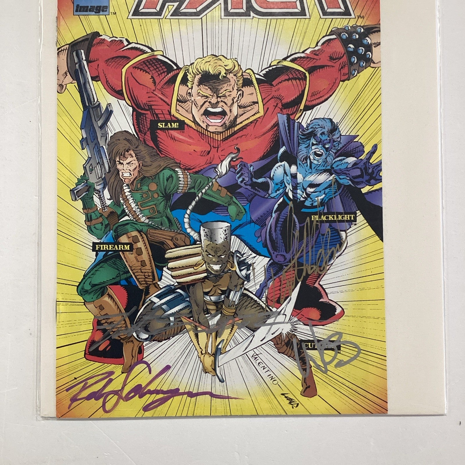 The Pact: Bonus Preview Ashcan 1993 Signed Lopez & Woz with CoA Image Comics3
