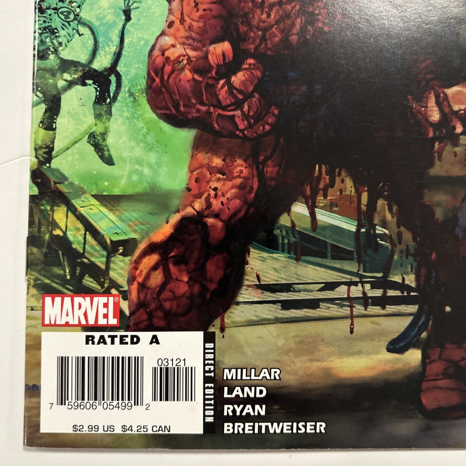 Ultimate Fantastic Four #31 2006 VF Arthur Suydam Marvel Zombies Variant5