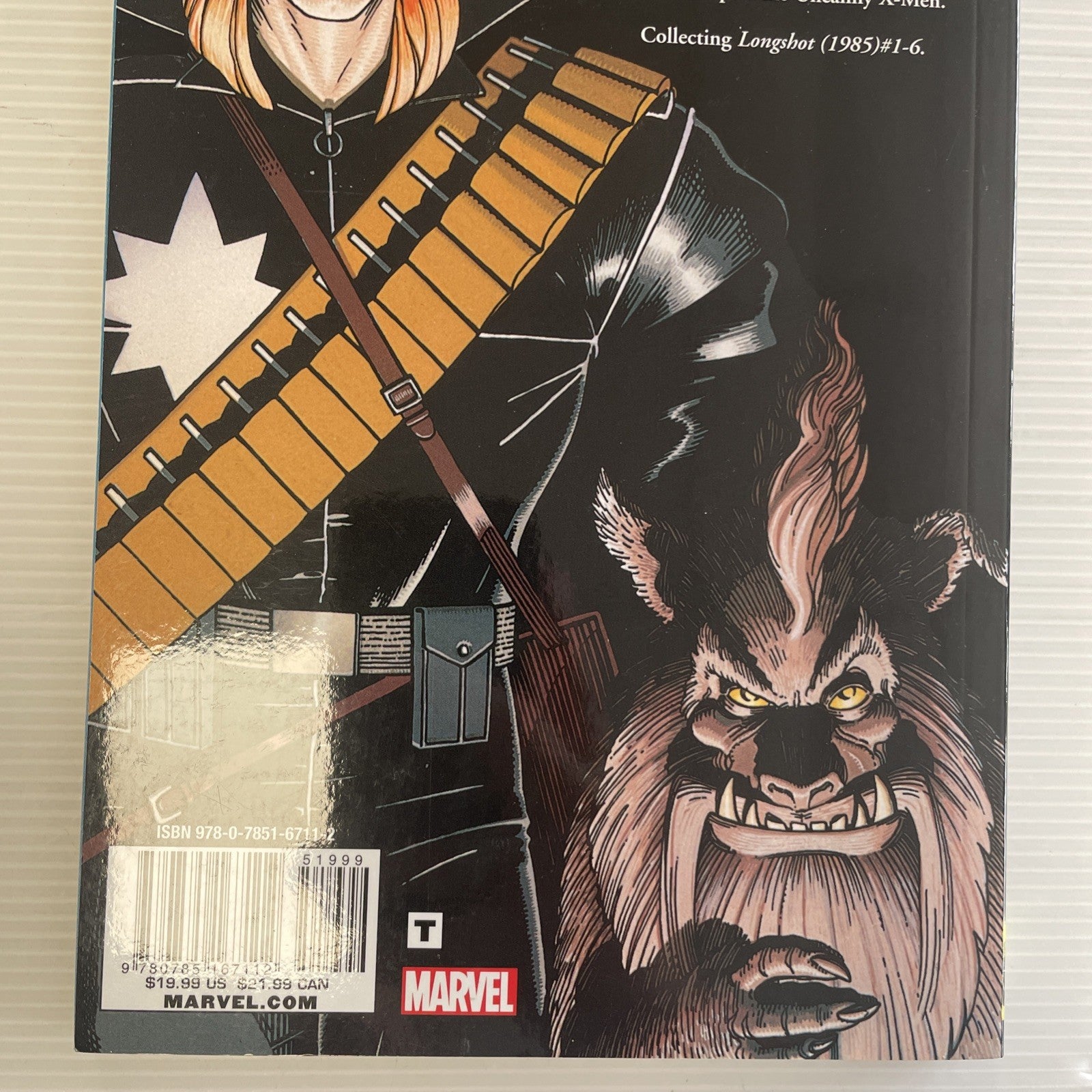 X-Men Longshot Marvel Comics 2013 by Nocenti & Adams Softcover Graphic Novel6