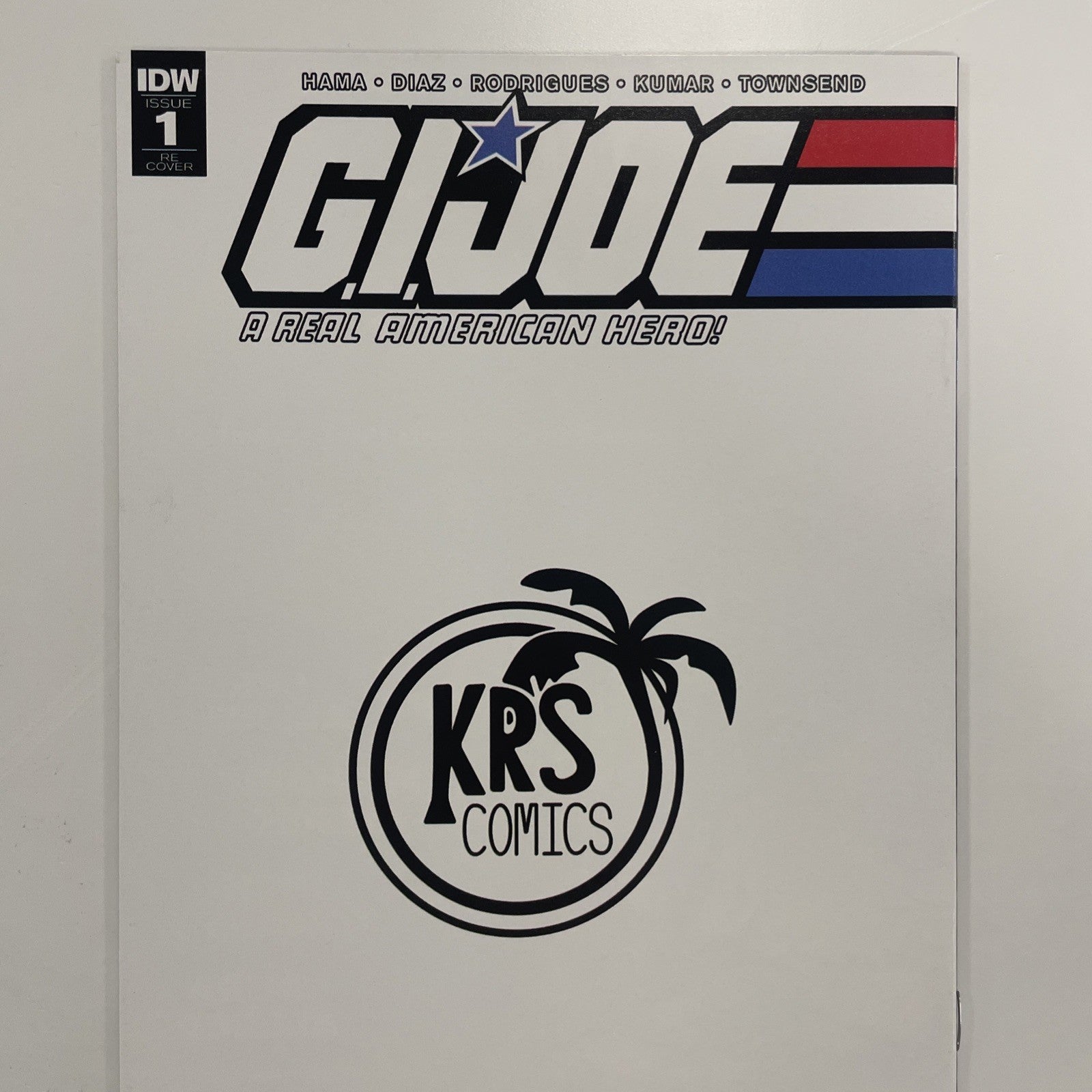 G.i. Joe: A Real American Hero Silent Option #1 2018 VF/NM Natali Sanders**4