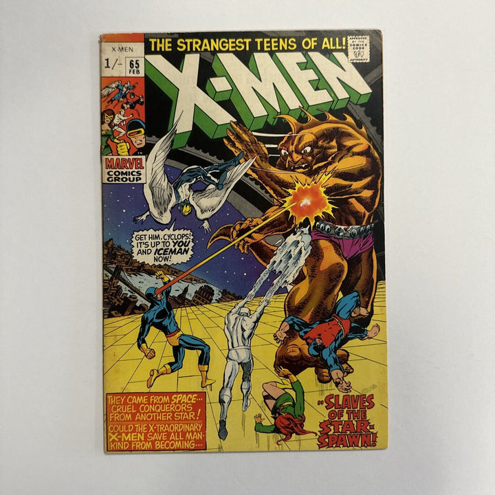 X-men #65 1969 VG/FN Pence Copy