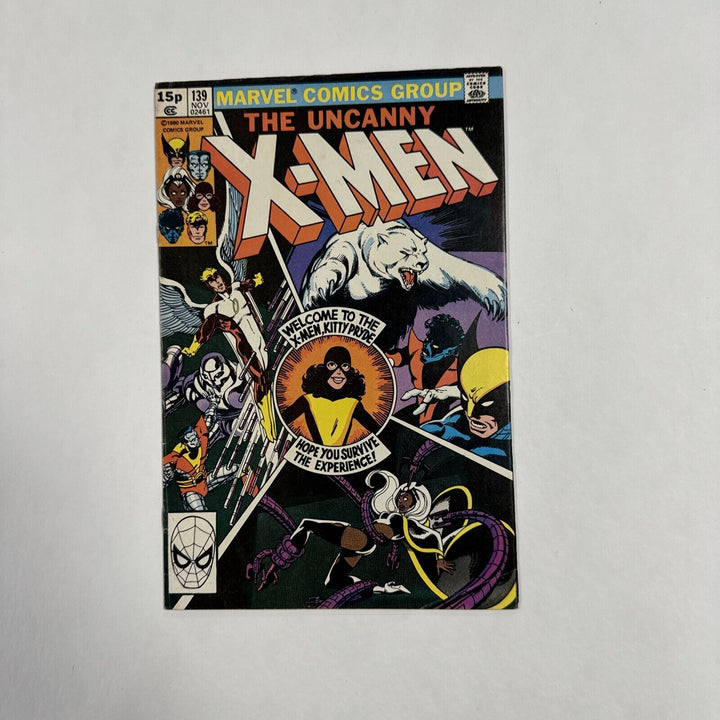 Uncanny X-Men #139 1980 FN- Kitty Pryde Joins Wolverine New Costume Pence Copy