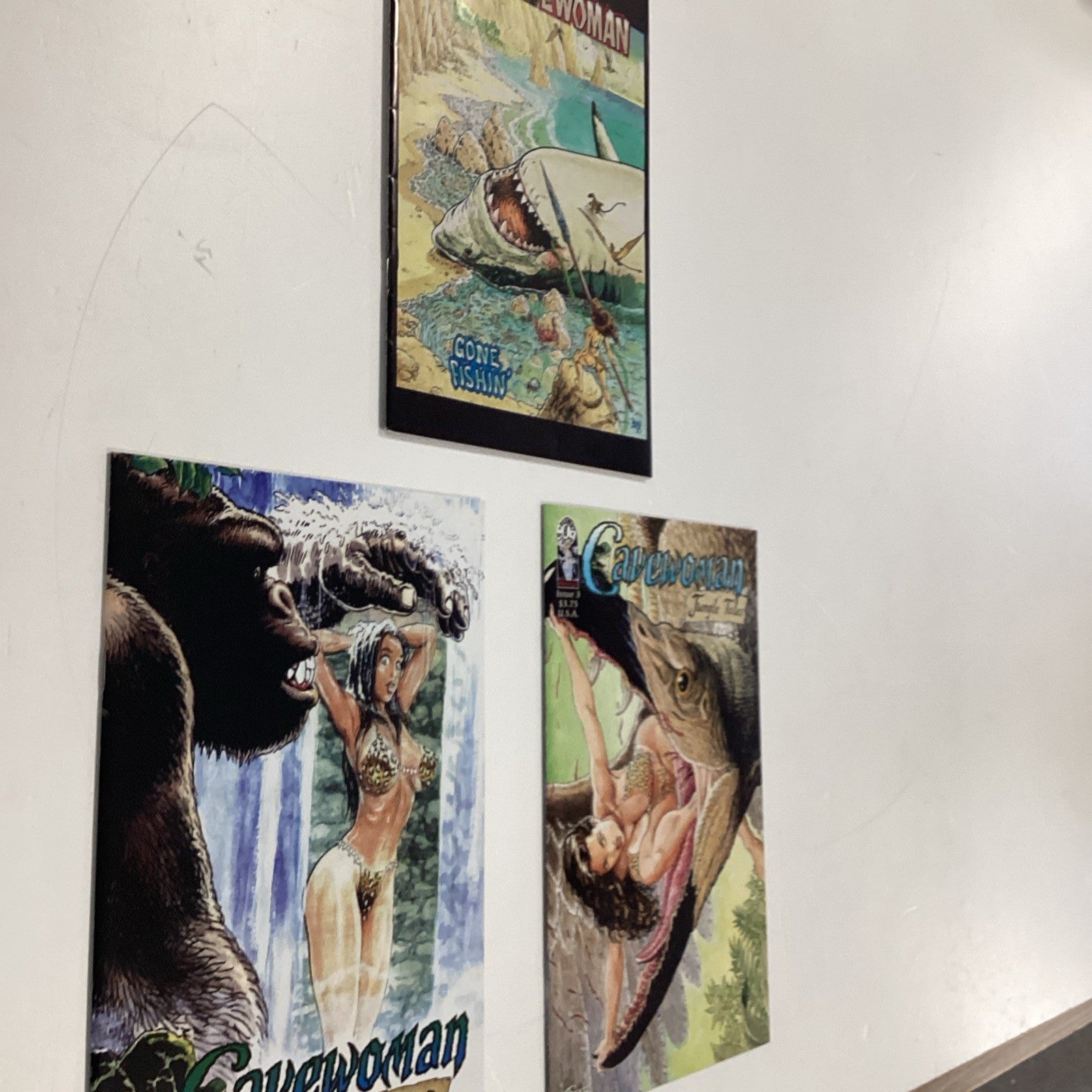 Jungle Tales of Cavewoman #1-3 1998, 2003, 2005 AVg FN/VF Basement Comics4