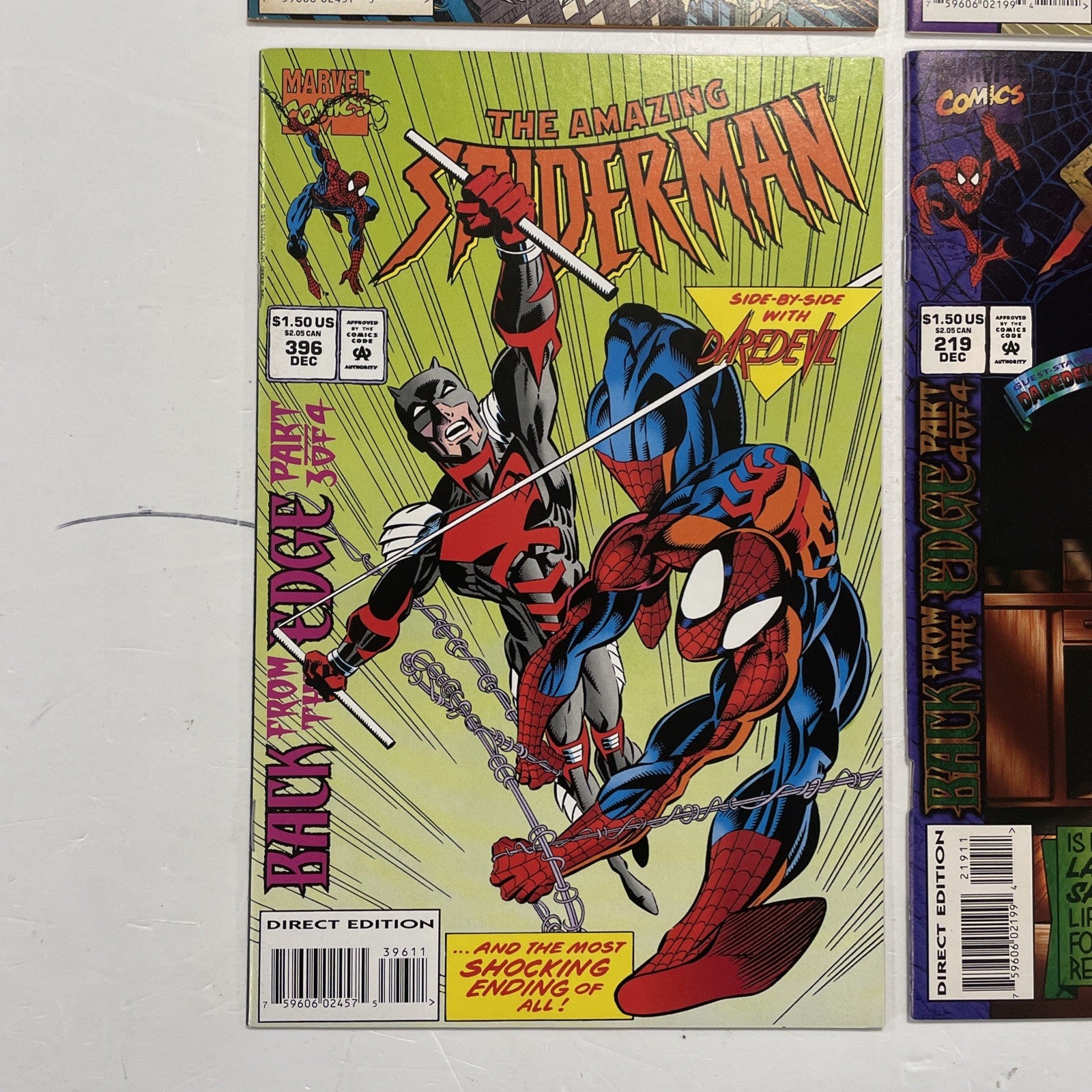 Spider-Man: Back from the Edge #1-4 1994 Complete Set3