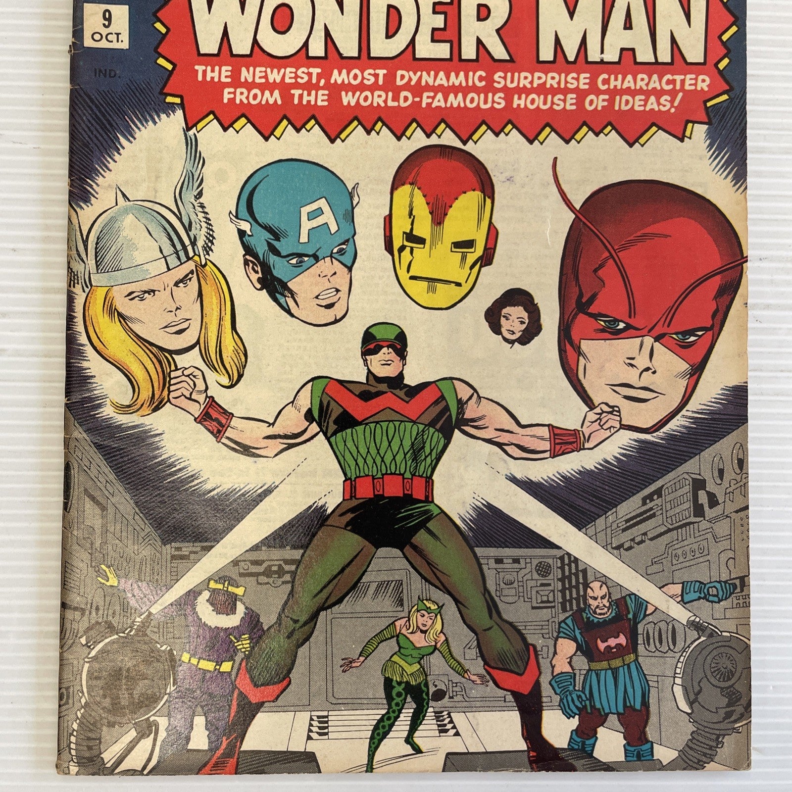 Avengers #9 1964 GD/VG 1st Appearance of Wonder Man *see description*2