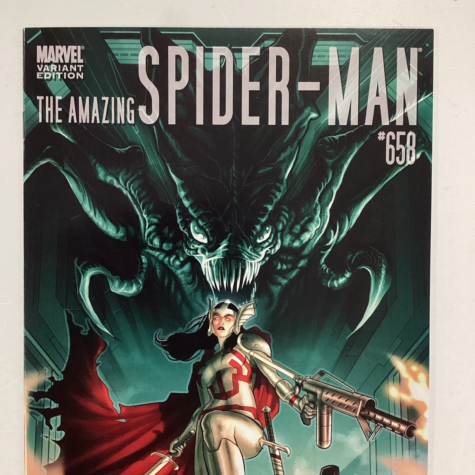 Amazing Spider-man #658 2011 VF/NM 1:15 Renaud Variant1