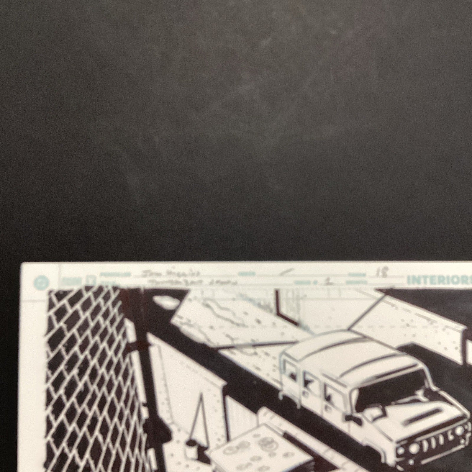 Original Artwork for Thunderbolt Jaxon #1 Page 18 By John Higgins 20064