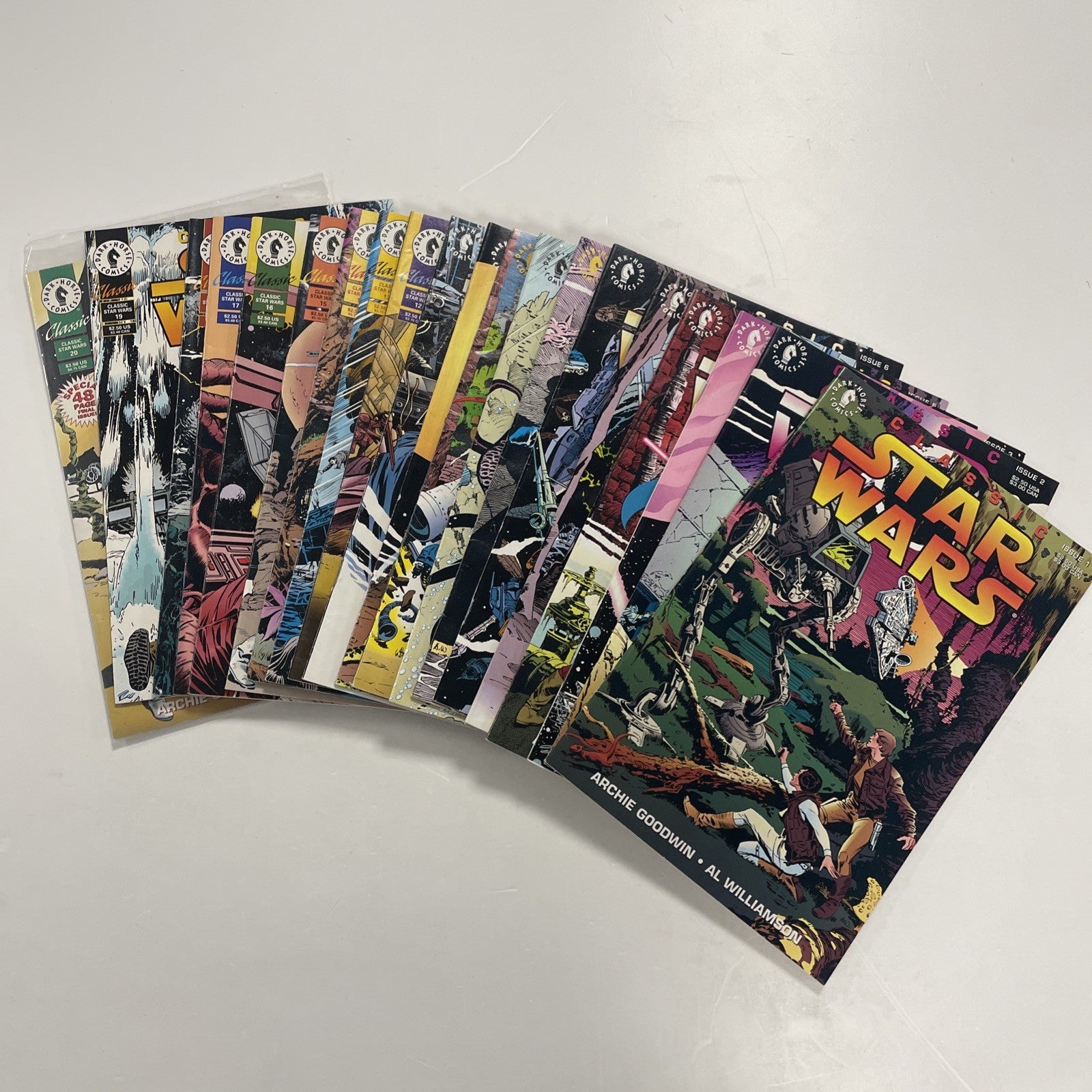 Classic Star Wars #1-20 1992 Complete Set Dark Horse  *See Description3