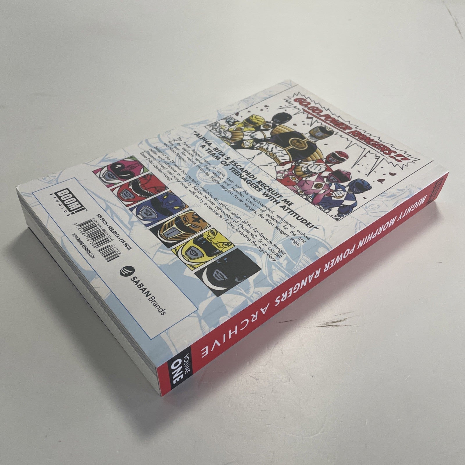 Power Rangers Archive Book One 2018 1st Print BOOM! Studios7