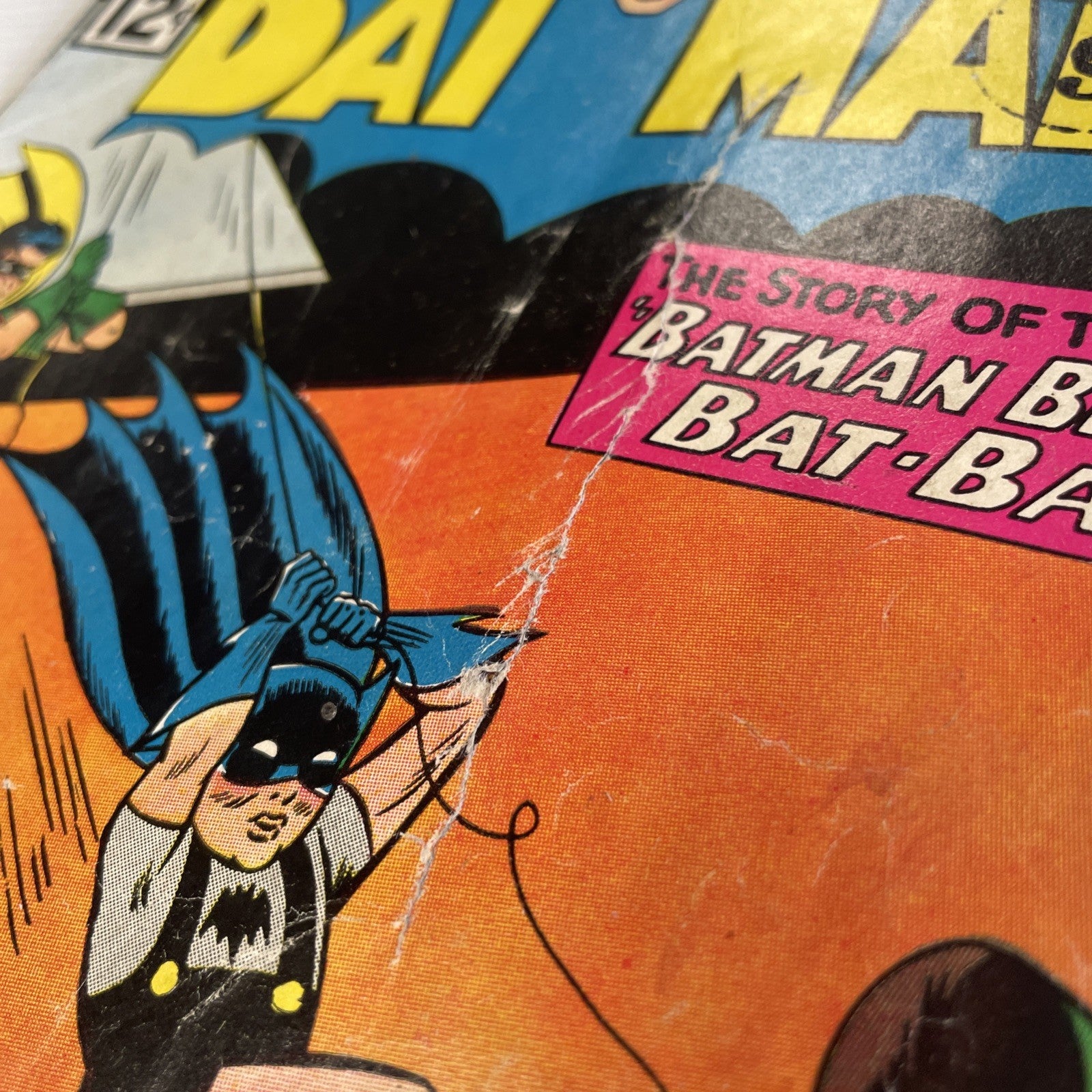 Batman #147 1962 GD+ Pence Stamp **80mm tear in front cover14