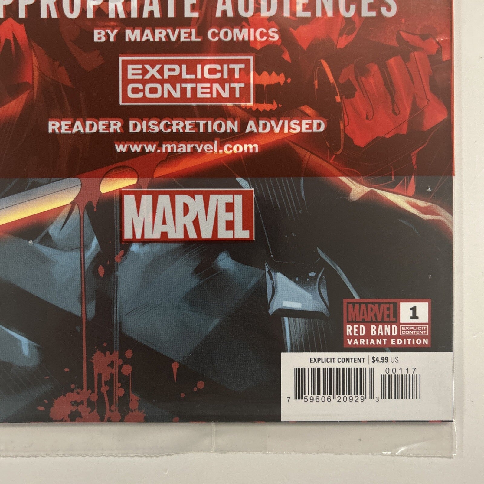 Blade #1 2024 NM Red Band Edwin Galmon 1:25 Variant Polybagged6