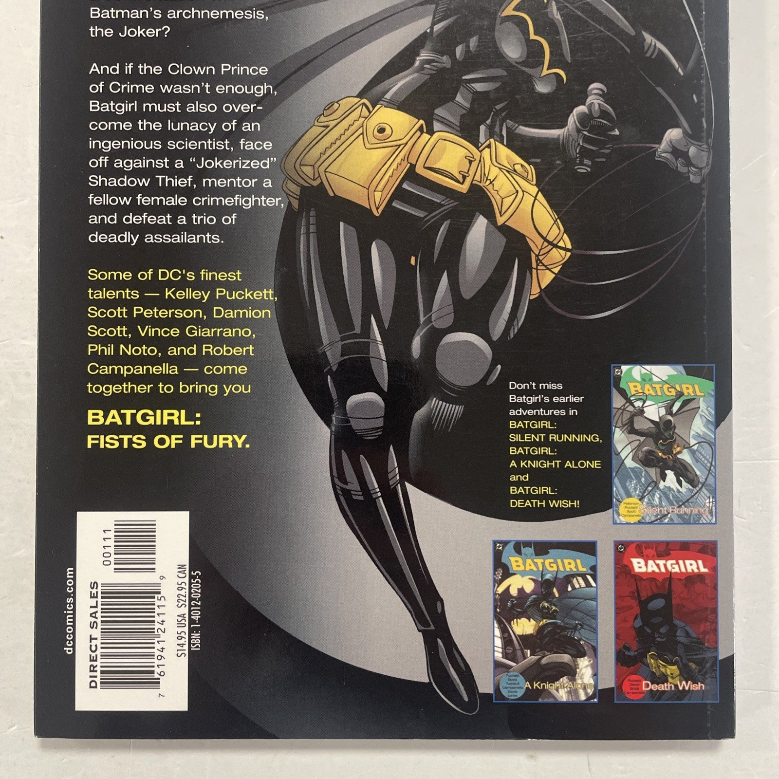 Batgirl Fists of Fury 2004 TPB Trade Paperback Graphic Novel6