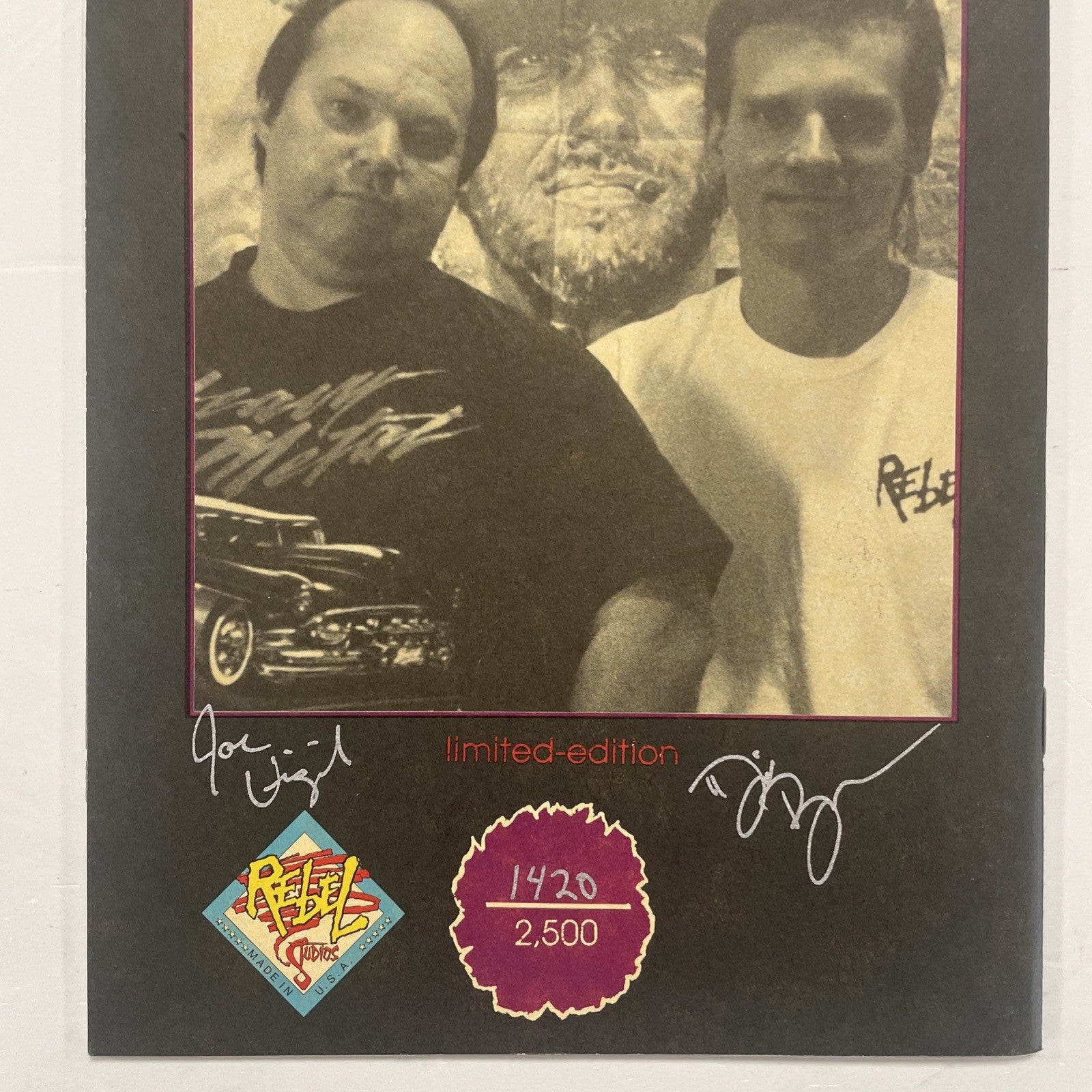 Gunfighters In Hell #1 1993 Black Magic Edition Signed By Vigil & Barbour 1420/26