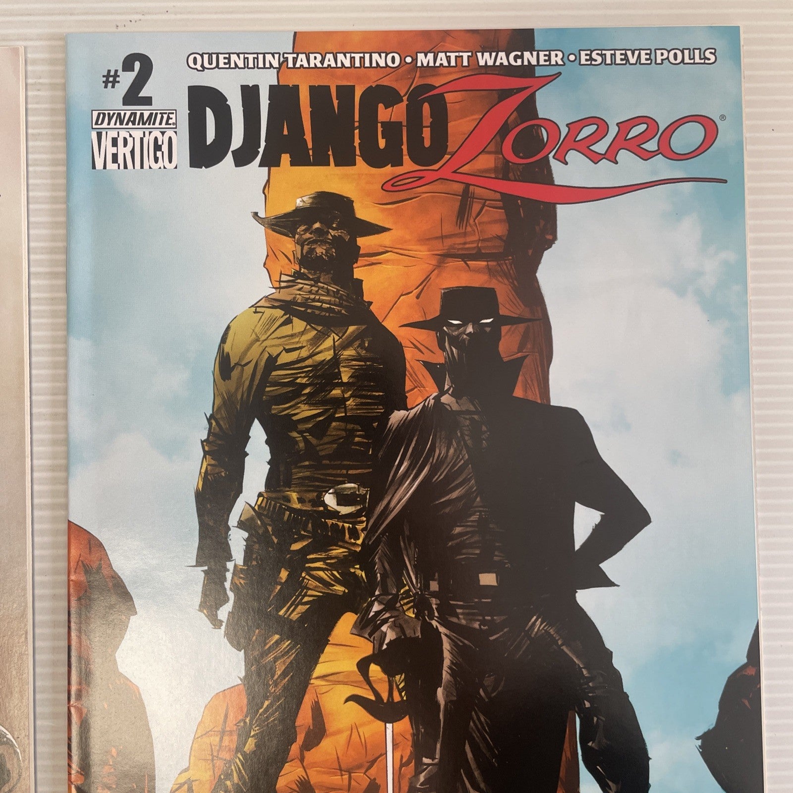 Django Zorro #1 & #2 2014 NM Tarantino, Wagner Jae Lee Dynamite5