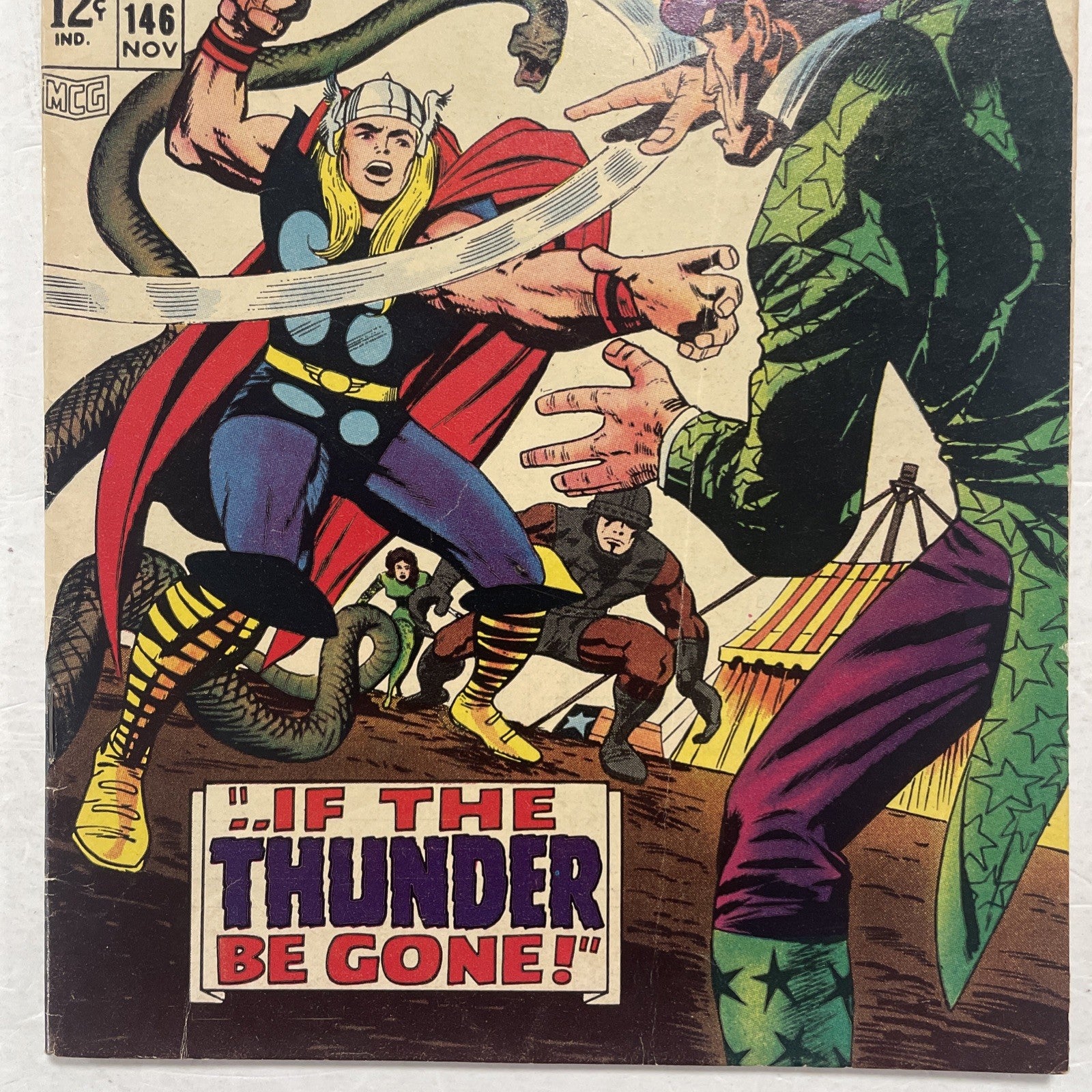 The Mighty Thor #146 1967 FN- Origin of The Inhumans2