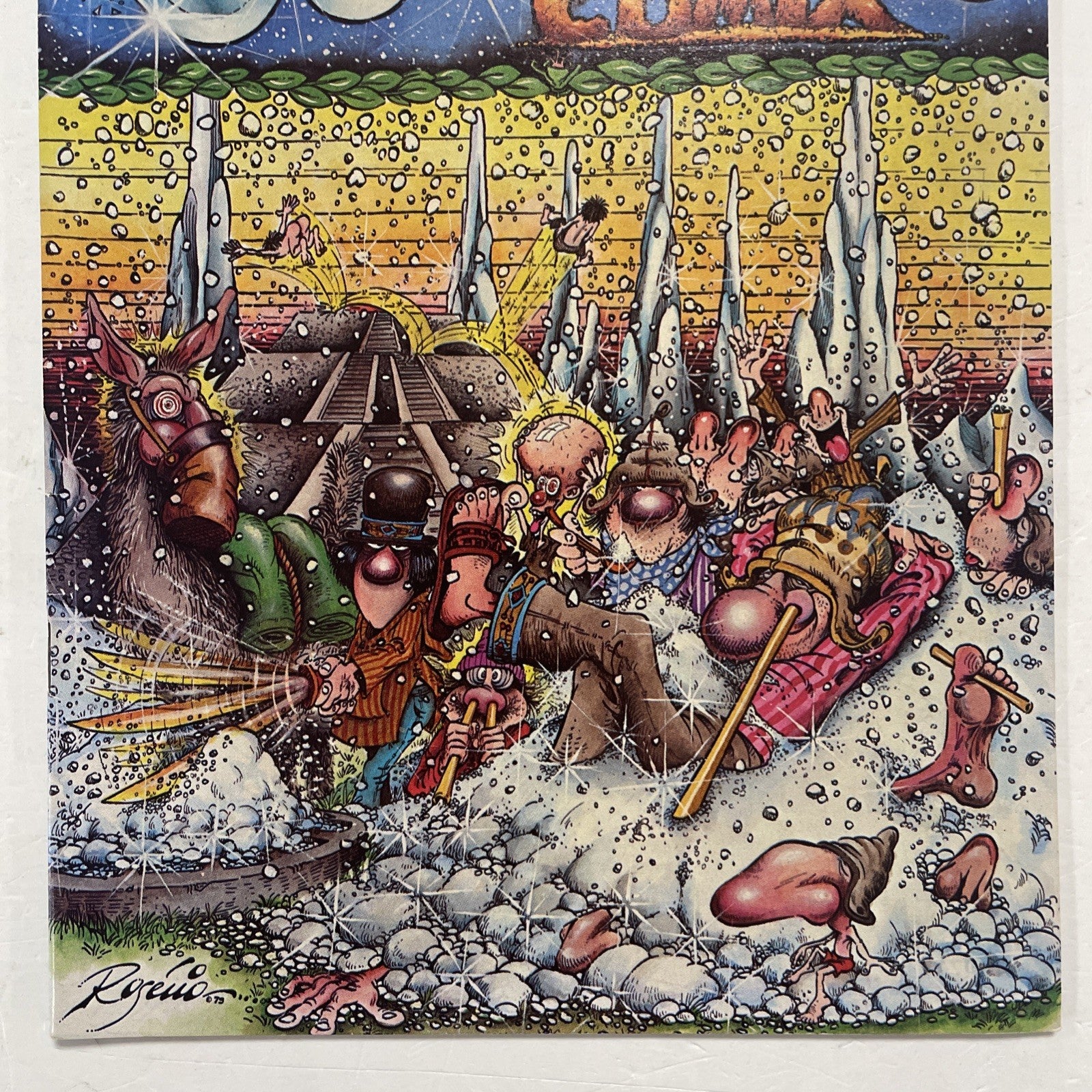 R.I.P. Snortin’ Cocaine Comix #1 1975 FN/VF Last Gasp2