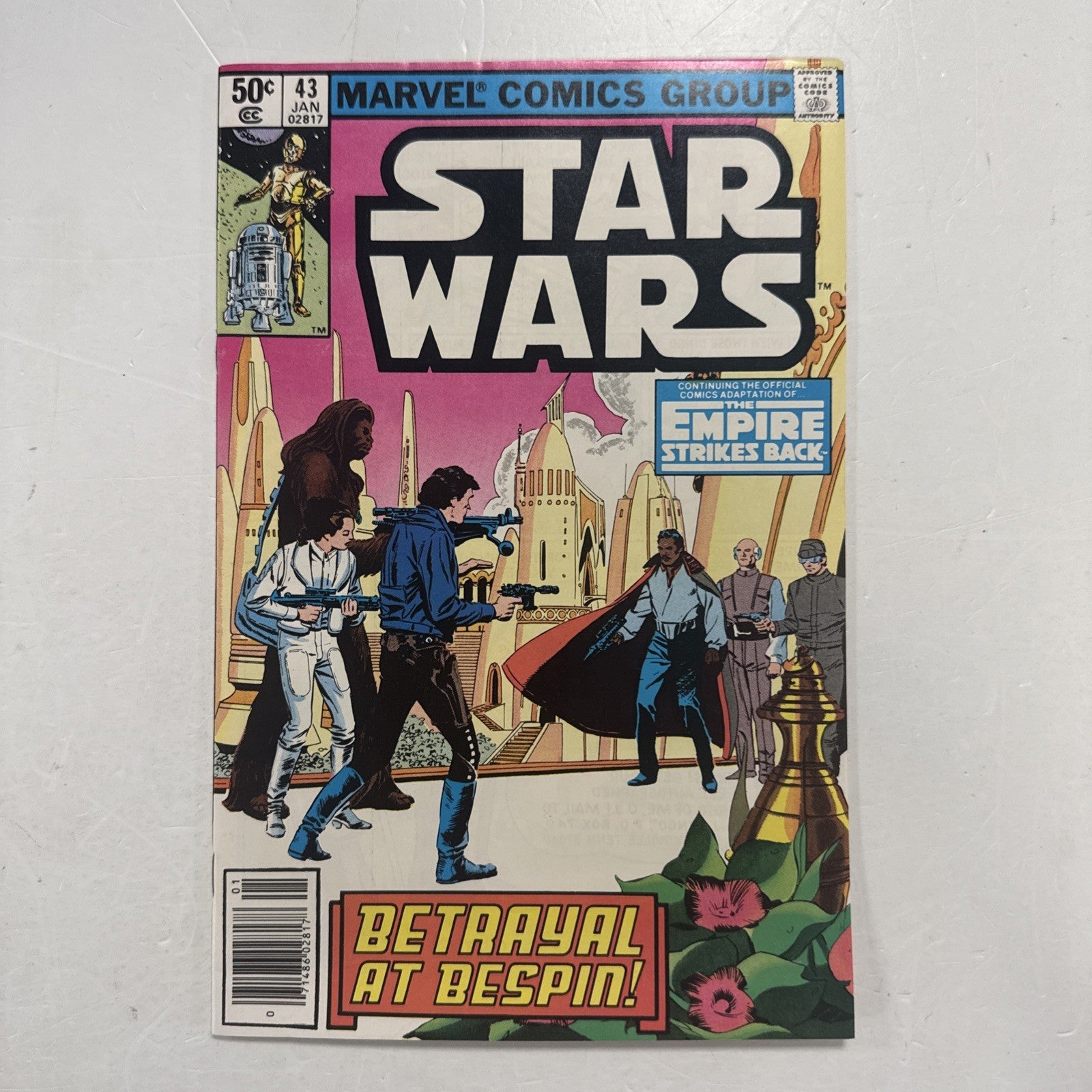 Star Wars #43 1981 VF/NM Newsstand The Empire Strikes Back storyline Part 50