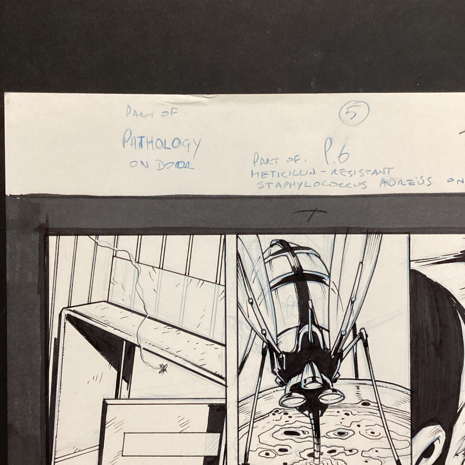 Original Artwork Judge Dredd The Talented Mayor Ambrose 1678 Page 6 John Higgins3
