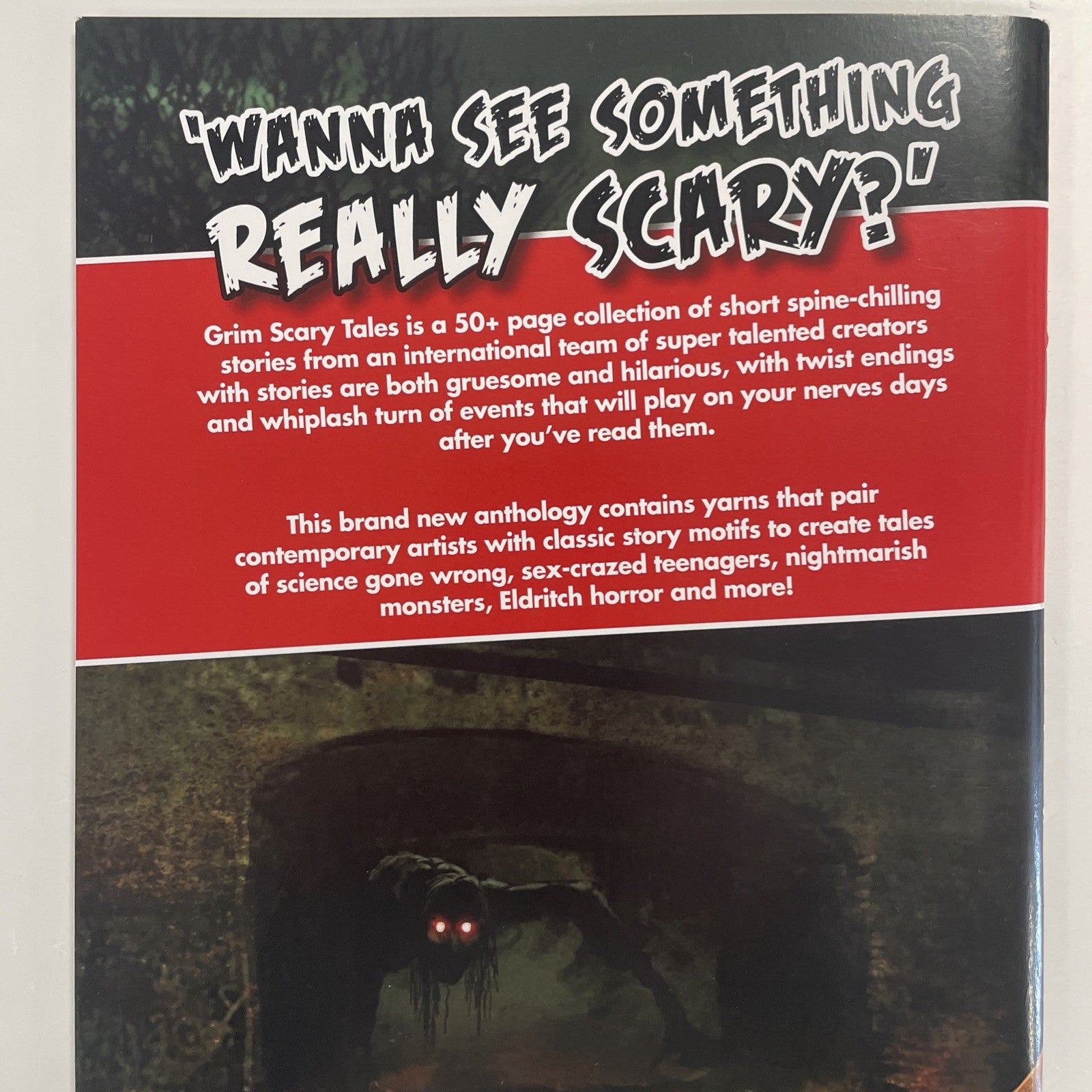 Grim Scary Tales 2023 VF/NM One Shot UK Indie Independent TBH Comics Cover C5