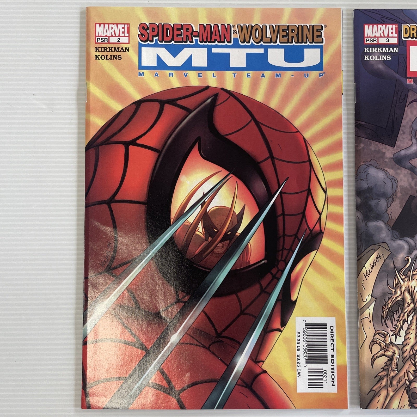 Marvel Team-Up #2 & #3 2004 VF/NM 1st Cameo & Full App of Tony Stark Dr Doom1