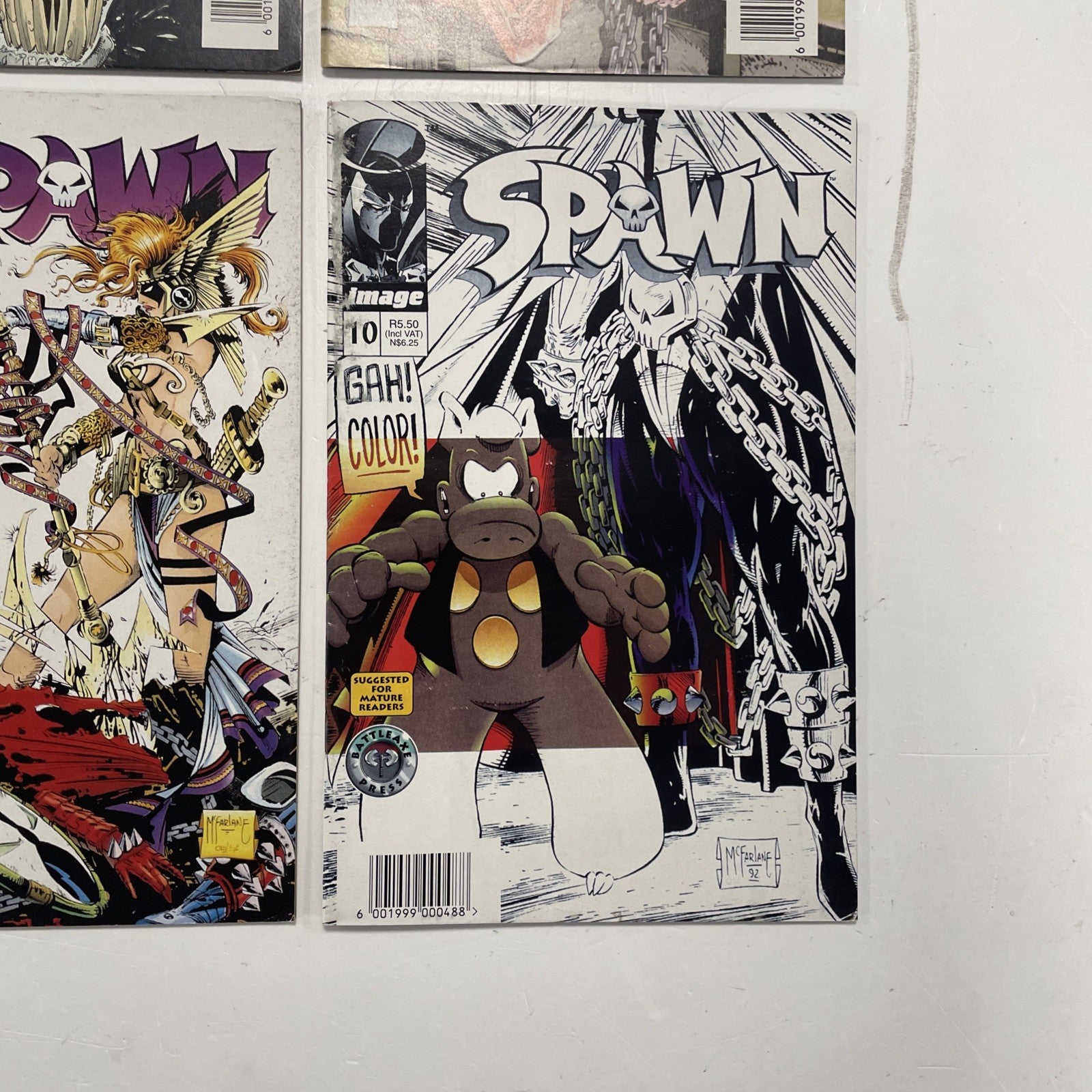 Spawn #1-10 1995 RSA Battleaxe South African Reprints Complete Image McFarlane6