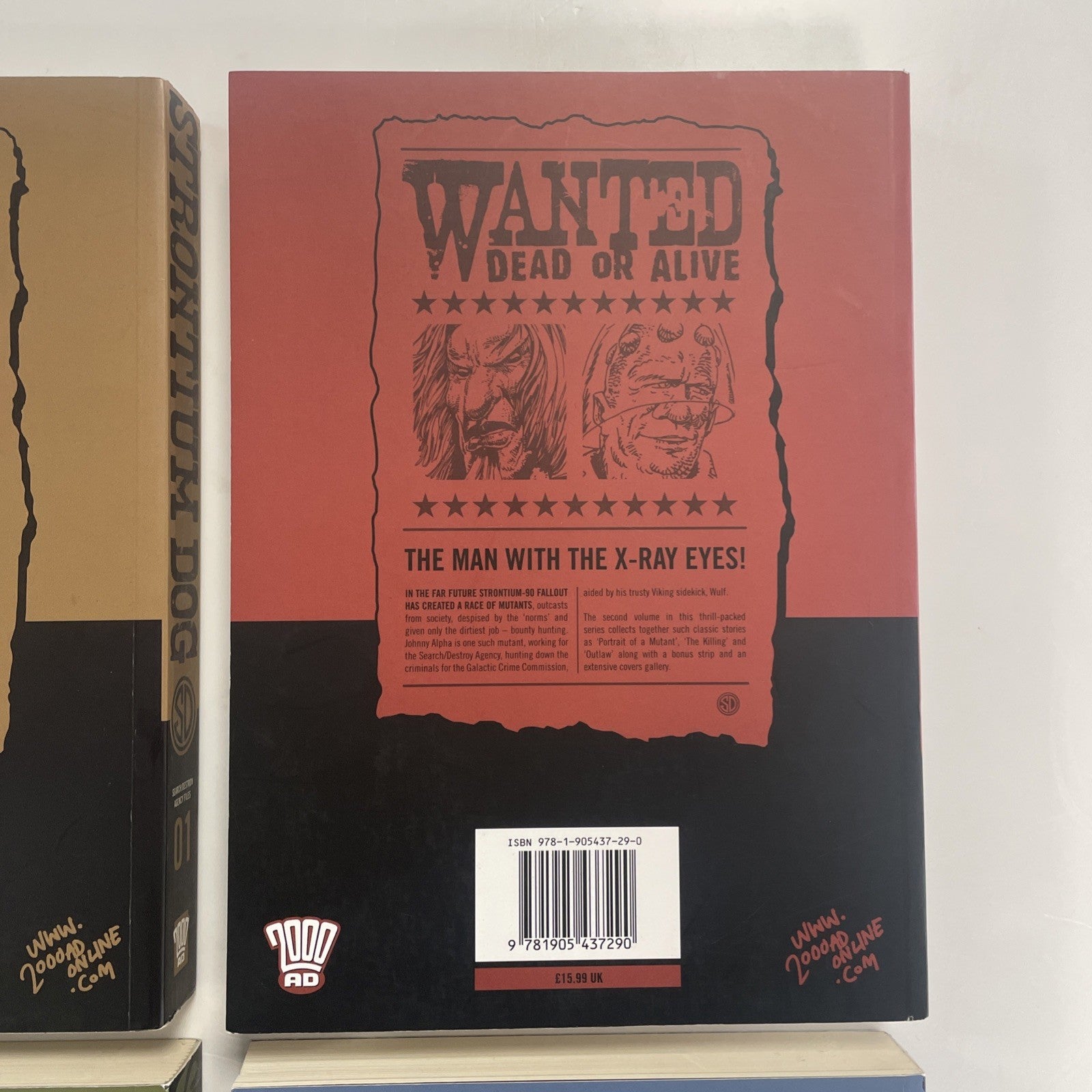 Strontium Dog: Search/Destroy Agency Files Vol 01-03 Graphic Novel 2000AD8
