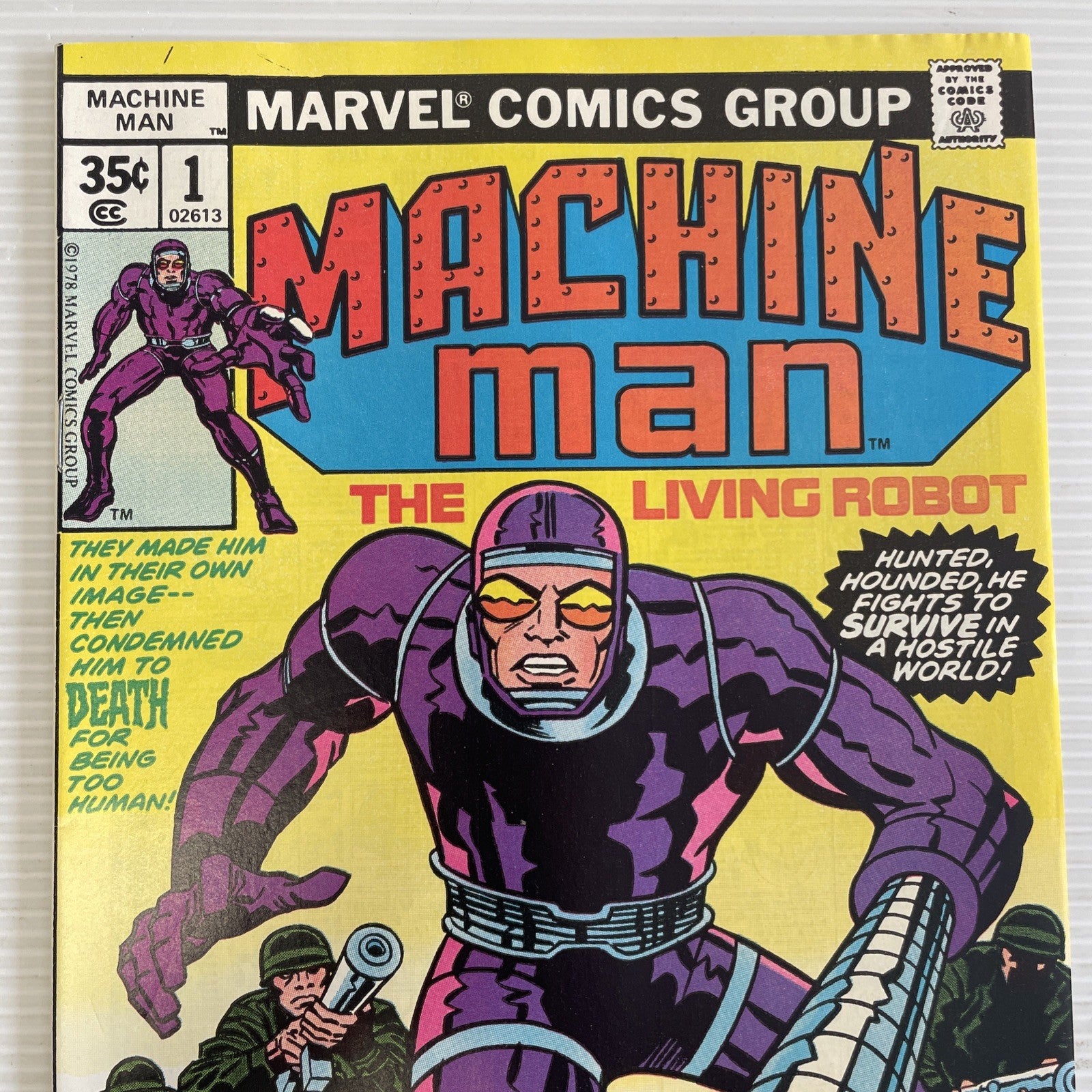 Machine Man #1 1978 VF1