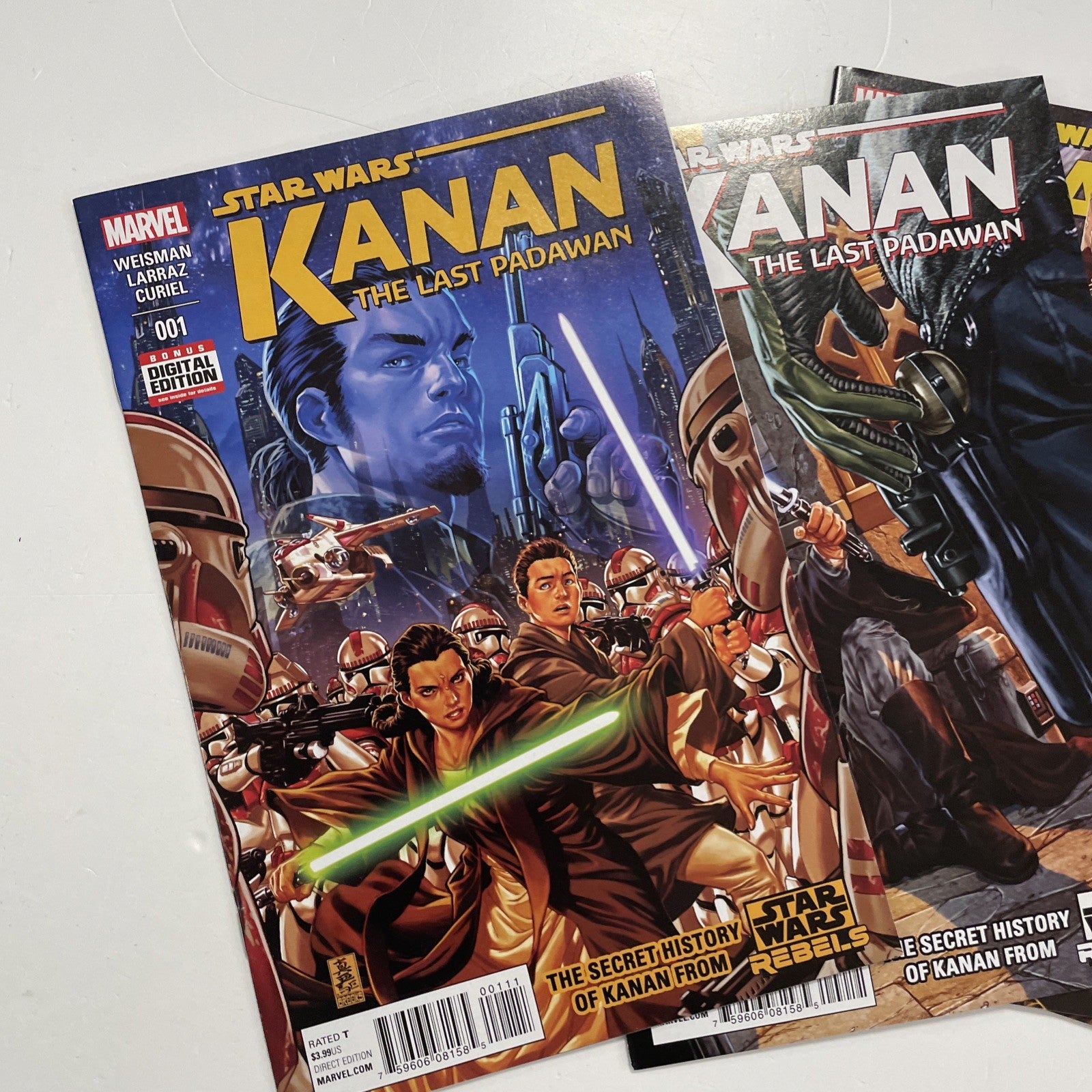 Star Wars Kanan #1-5 2015 High Grade Comics The Last Padawan Complete Set5