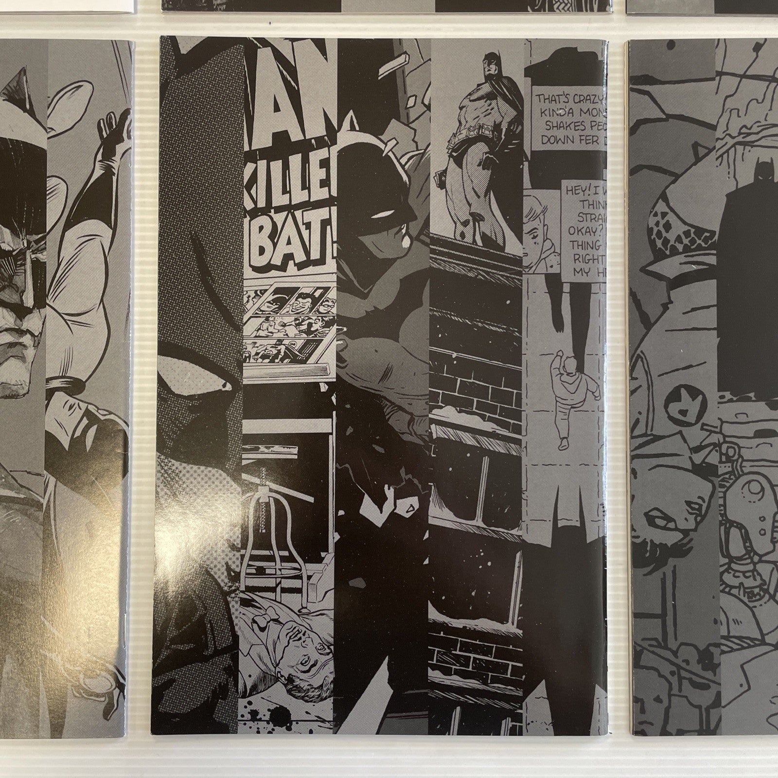 Batman Black & White #1-6 2020 NM Complete Set **#1 blank/sketch variant13