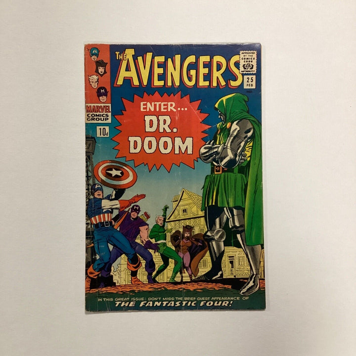 Avengers #25 1965 VG Pence Copy