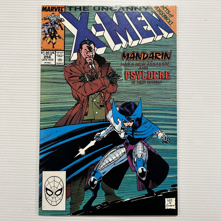 The Uncanny X-Men #256 1989 FN/VF 1st New Psylocke0