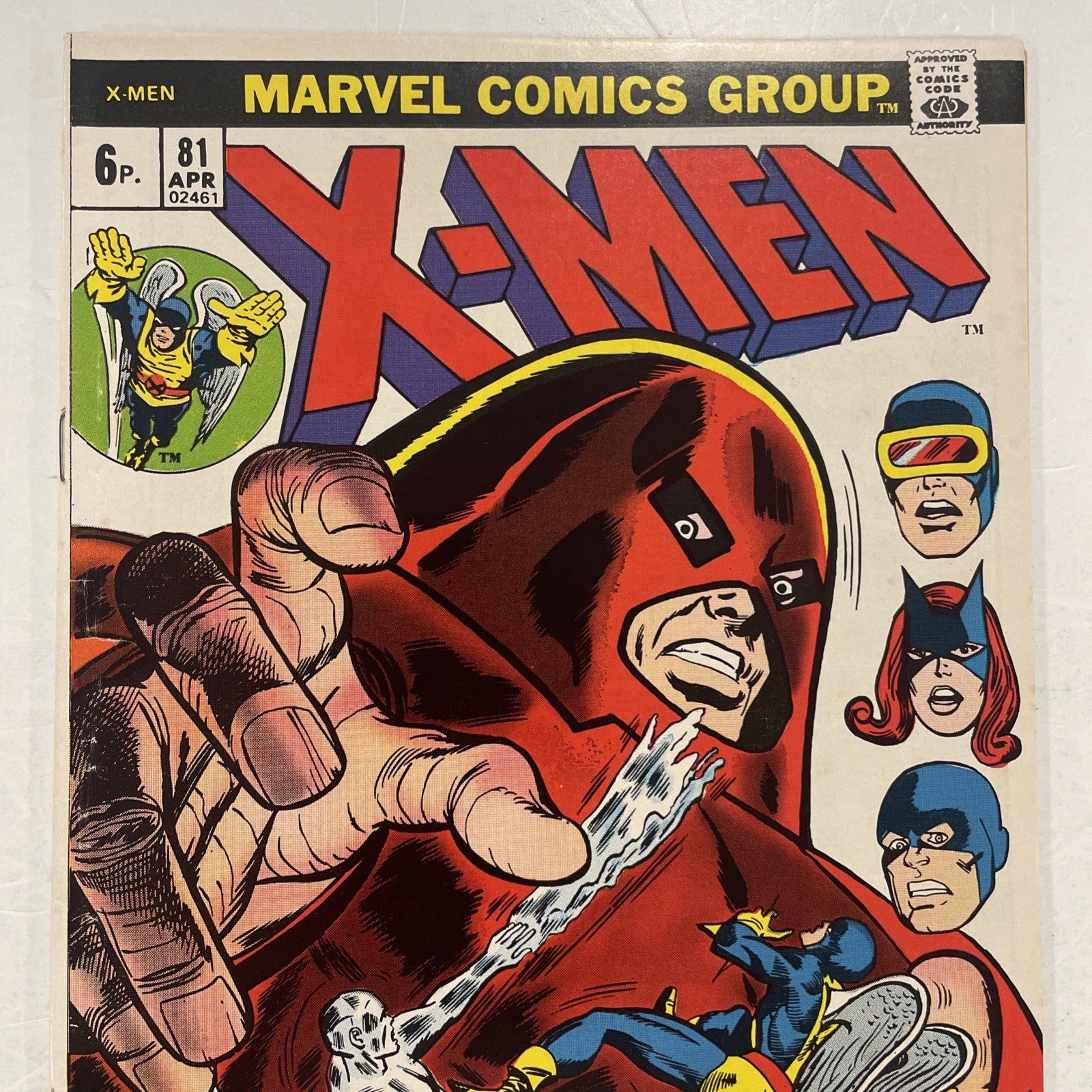 X-Men #81 1972 FN/VF Pence Copy1
